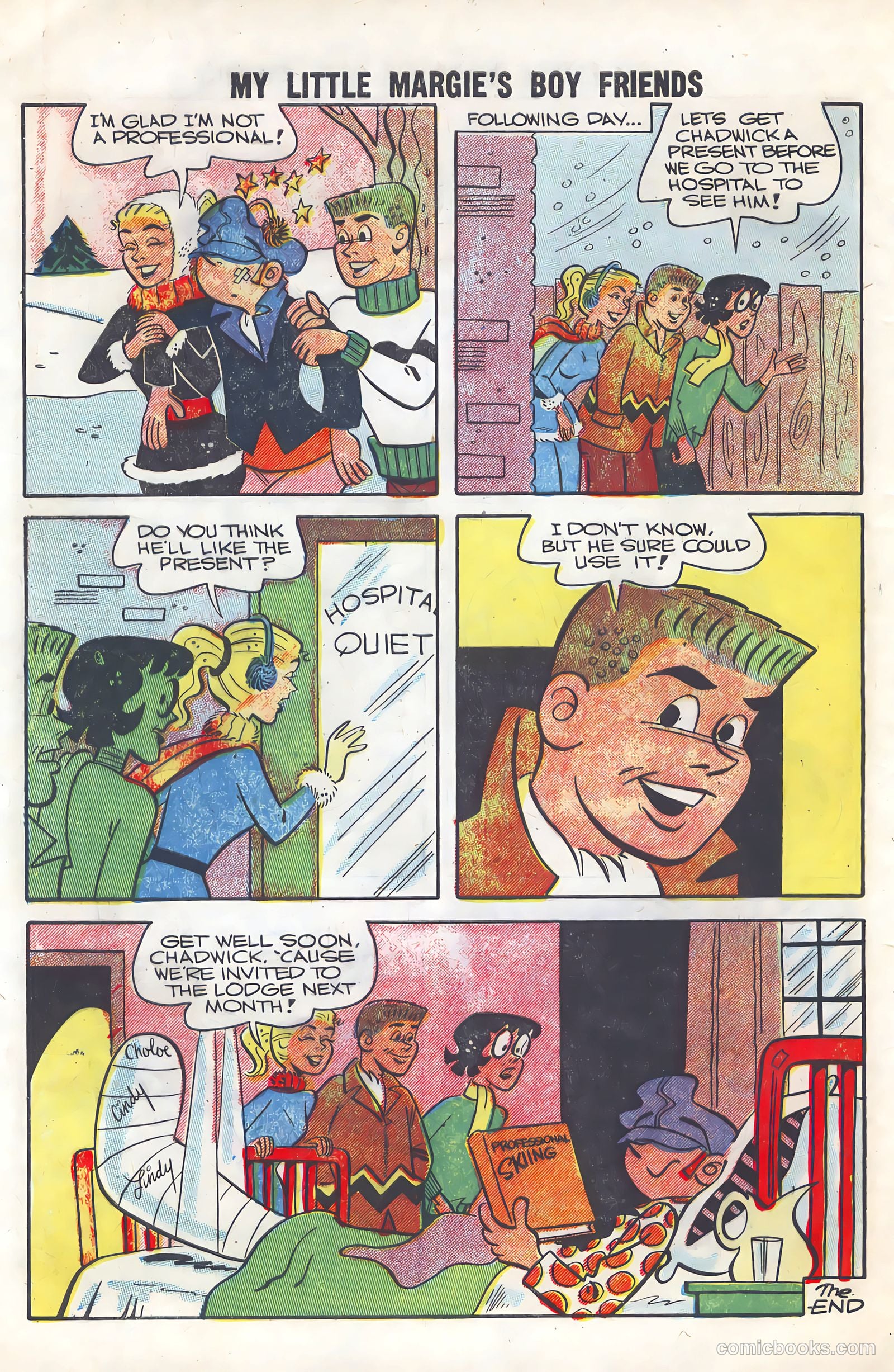My Little Margie's Boy Friends #7 (1957) — page 28 of 37