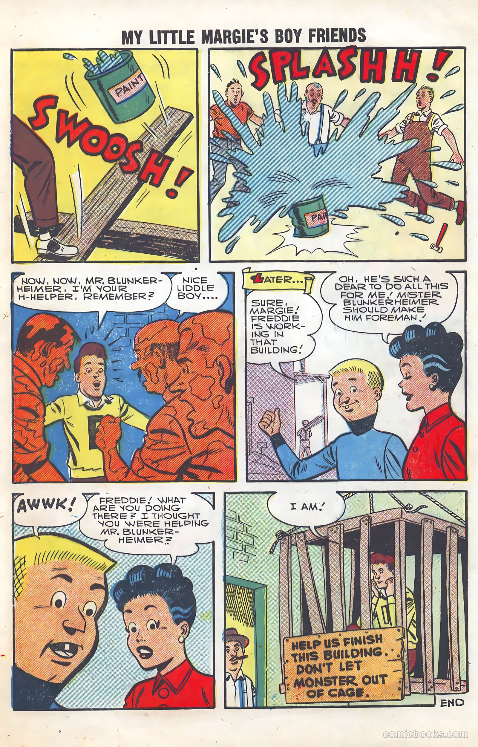 My Little Margie's Boy Friends #7 (1957) — page 33 of 37