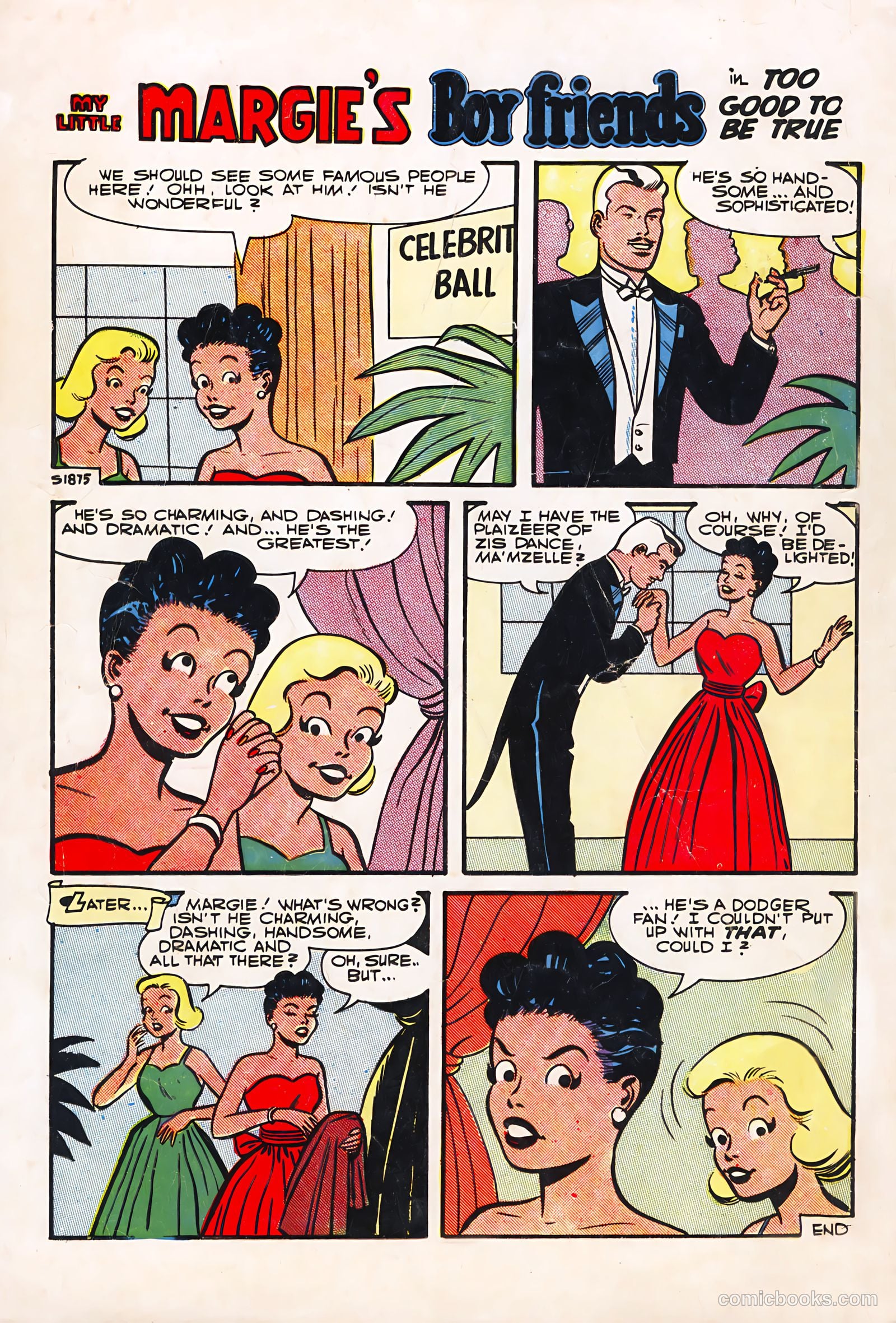 My Little Margie's Boy Friends #7 (1957) — page 36 of 37