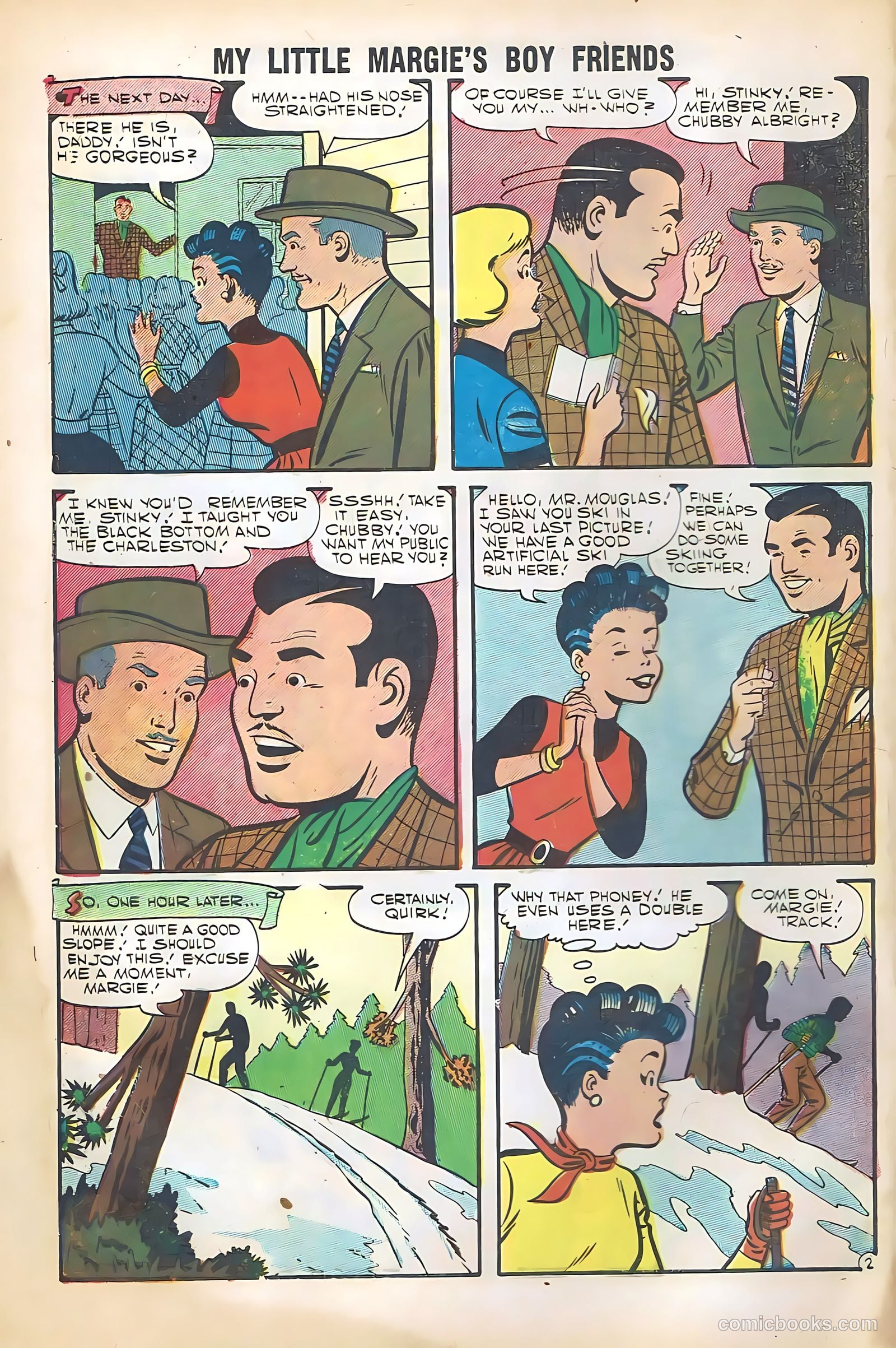 My Little Margie's Boy Friends #8 (1957) — page 4 of 36