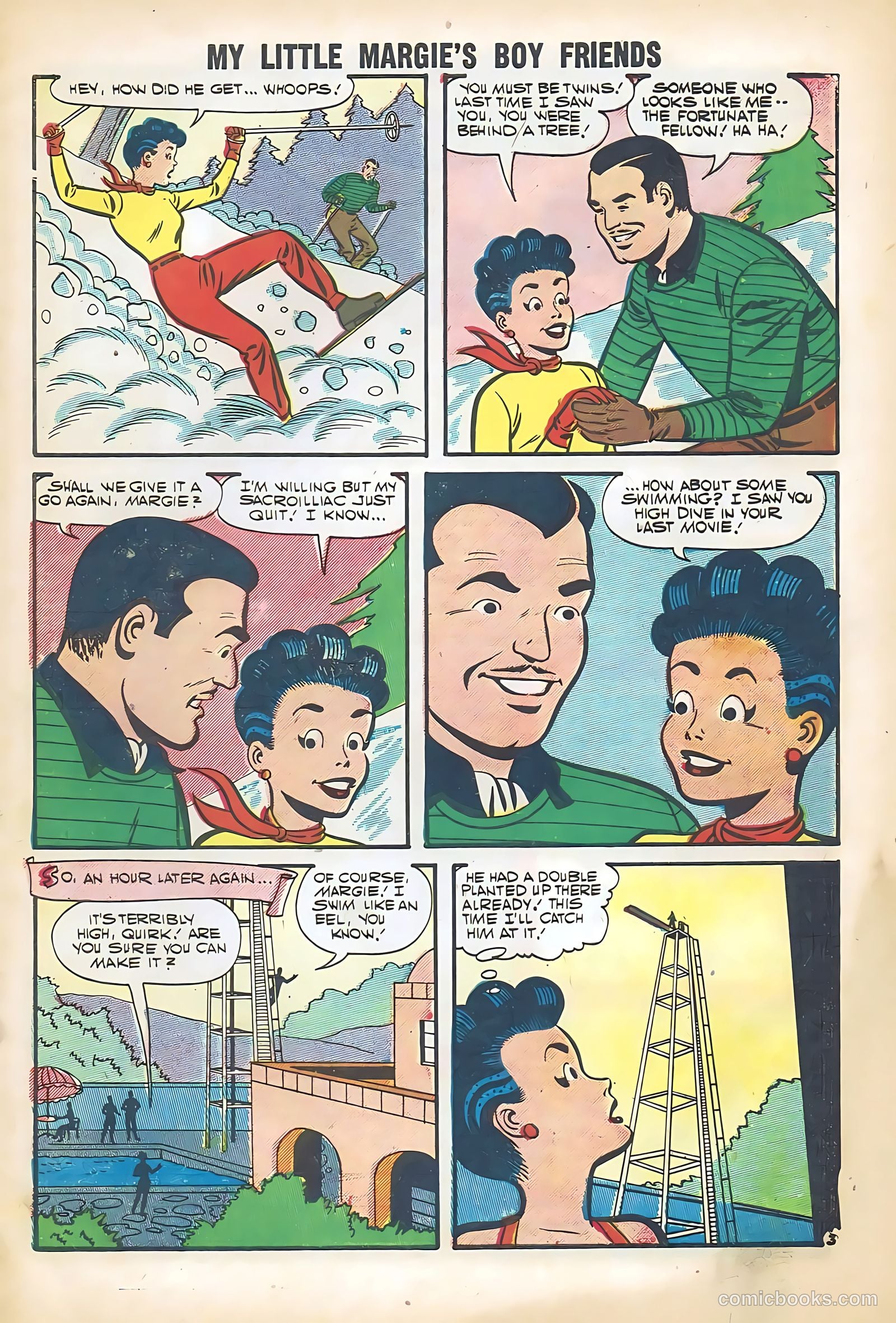 My Little Margie's Boy Friends #8 (1957) — page 5 of 36