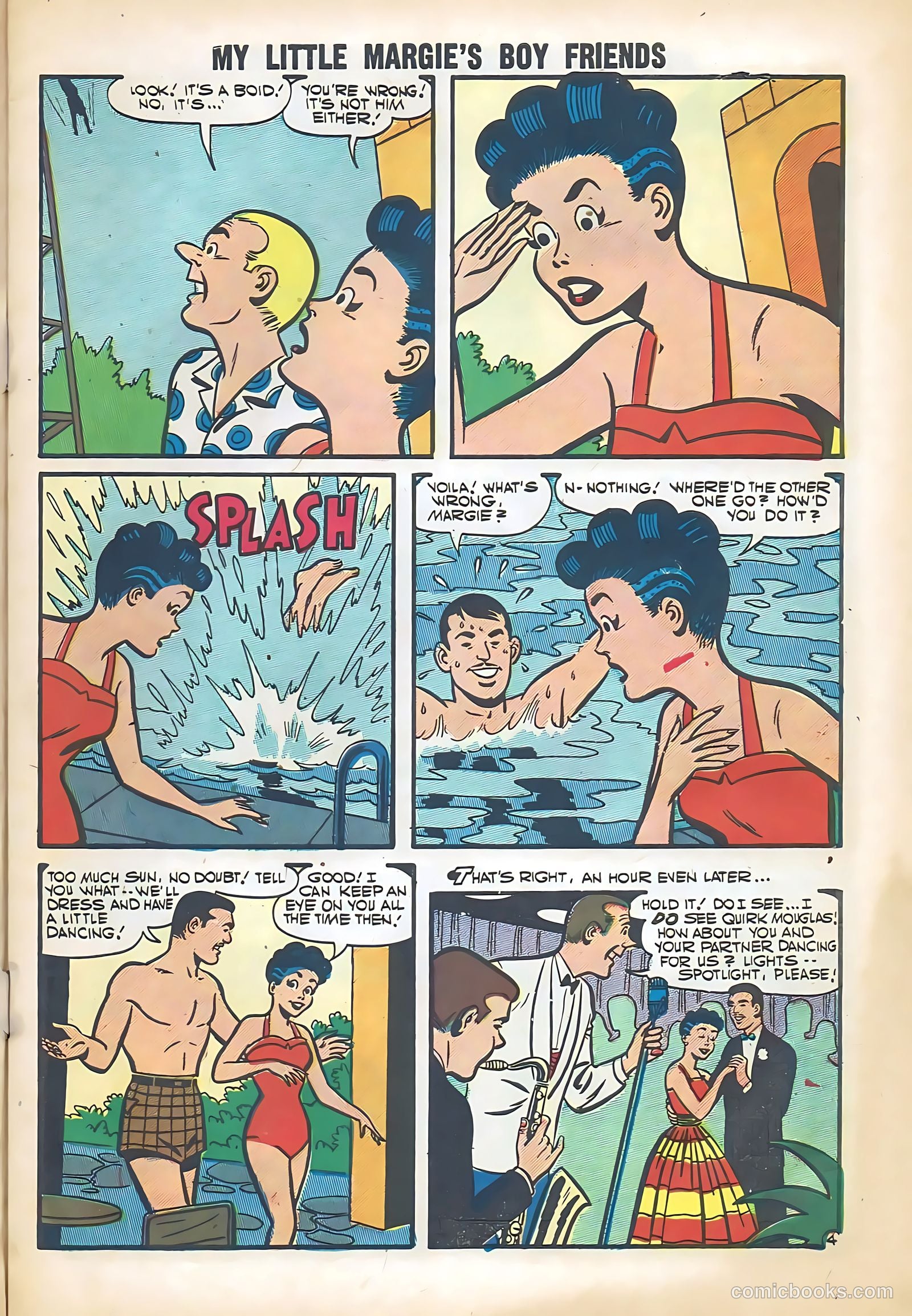 My Little Margie's Boy Friends #8 (1957) — page 7 of 36