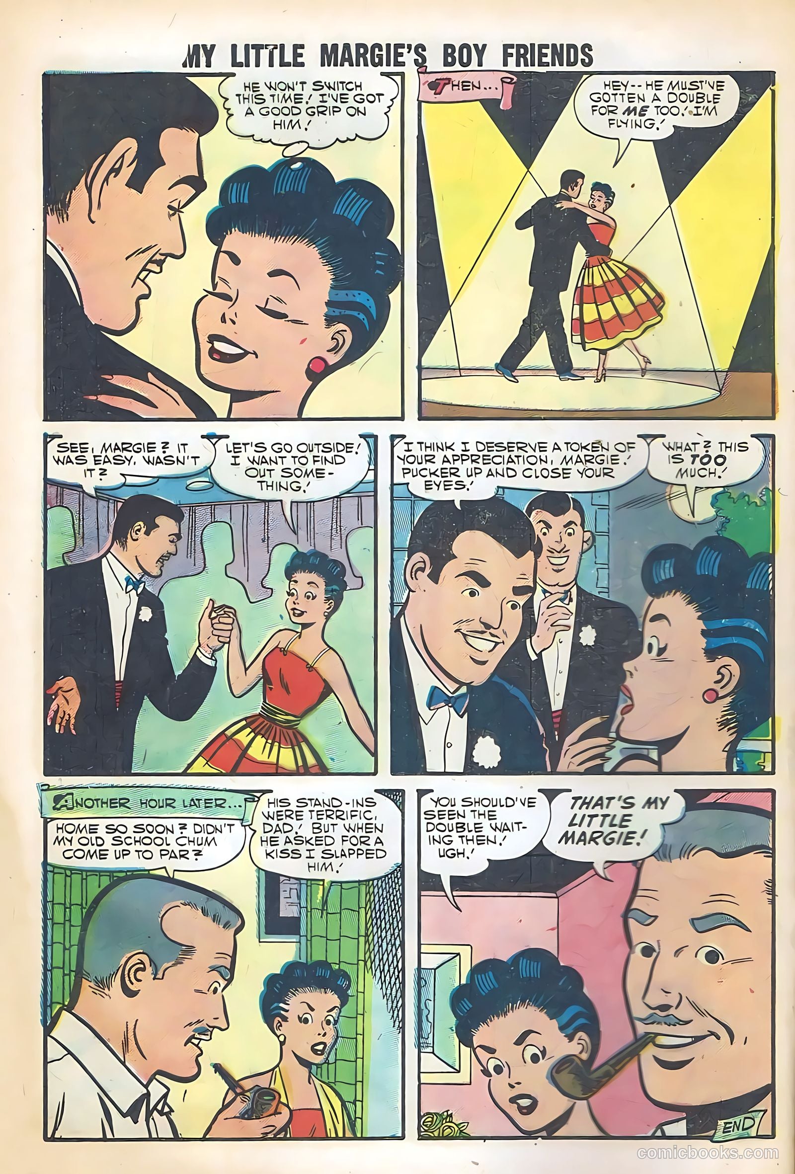 My Little Margie's Boy Friends #8 (1957) — page 8 of 36