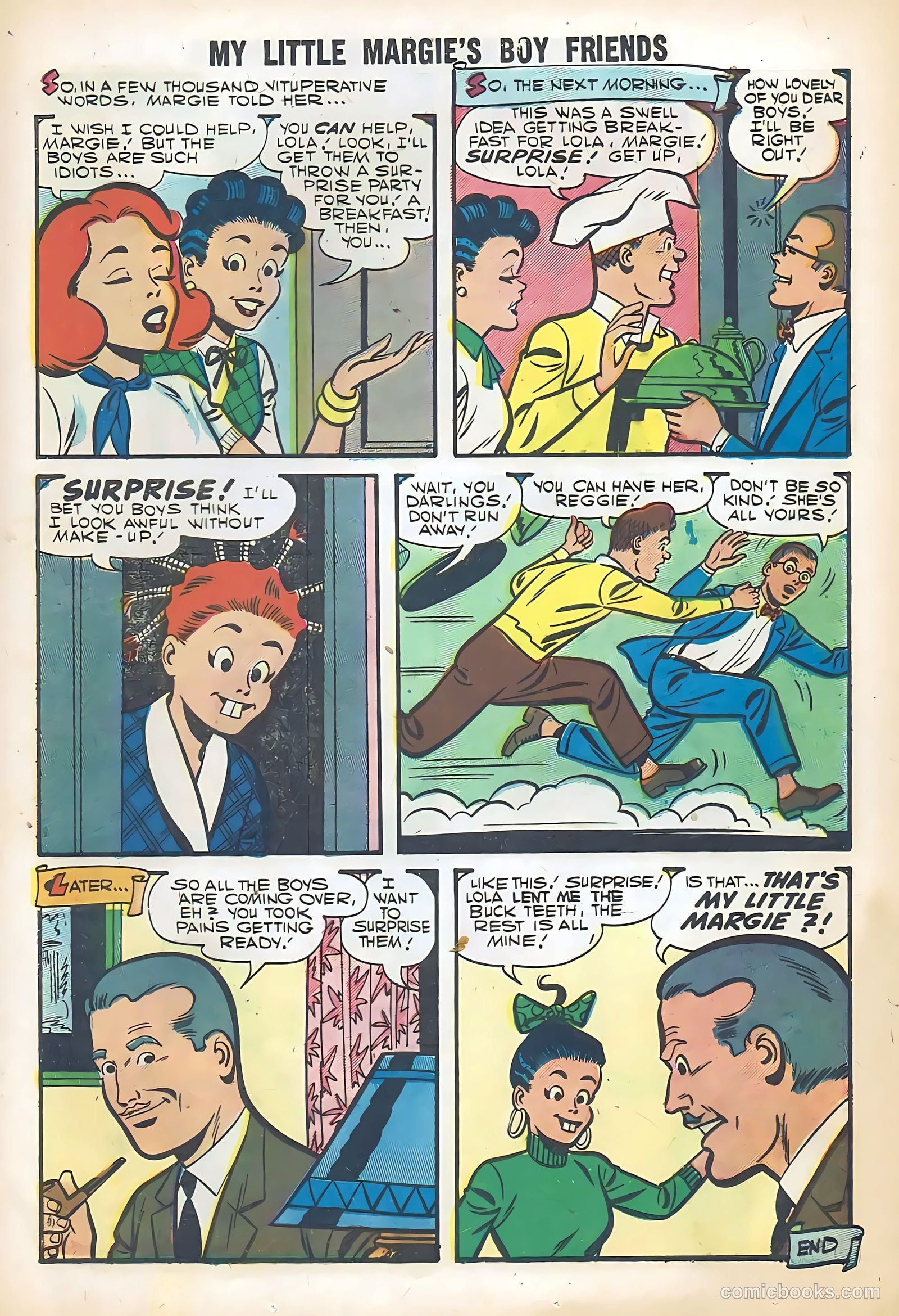 My Little Margie's Boy Friends #8 (1957) — page 13 of 36