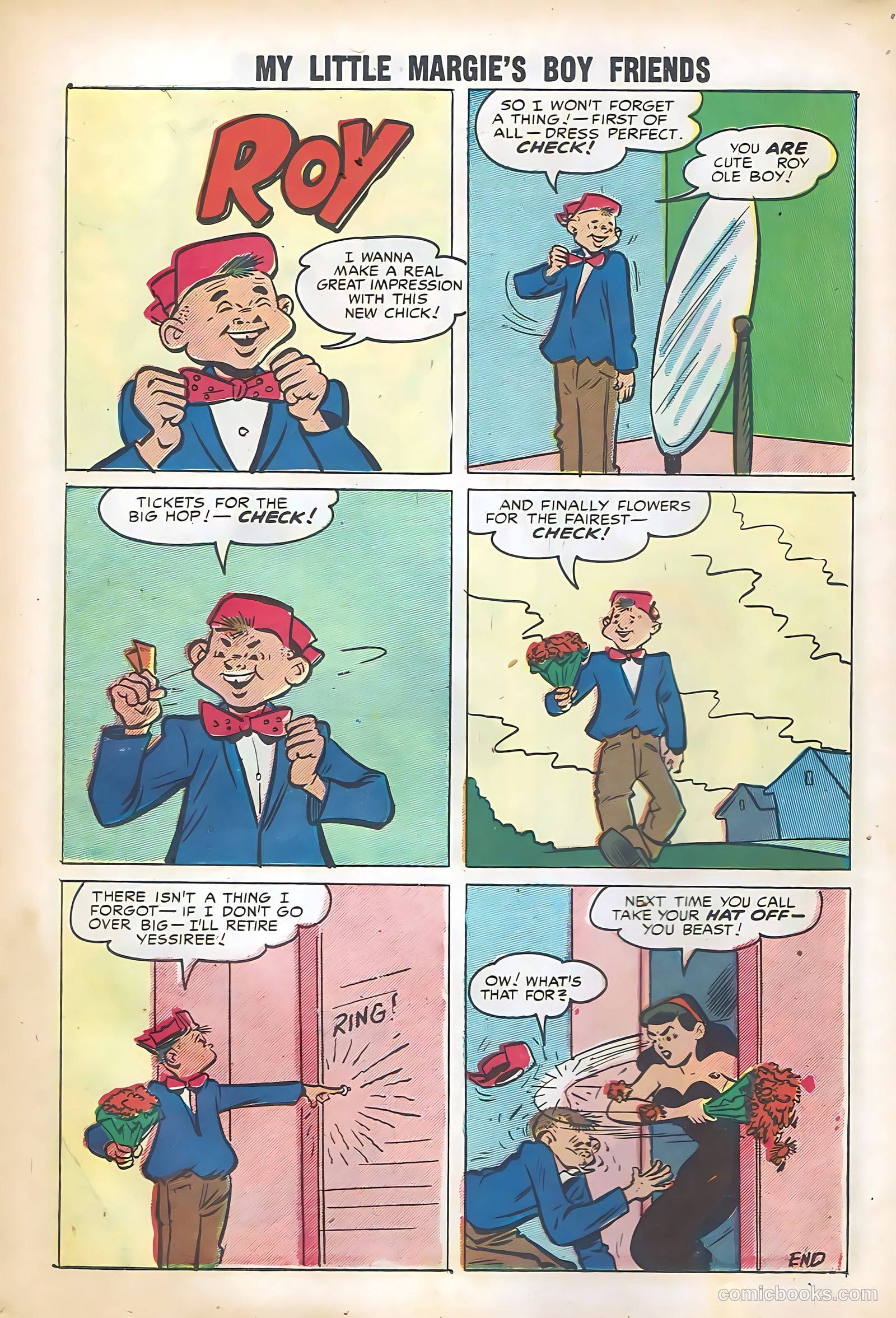 My Little Margie's Boy Friends #8 (1957) — page 14 of 36