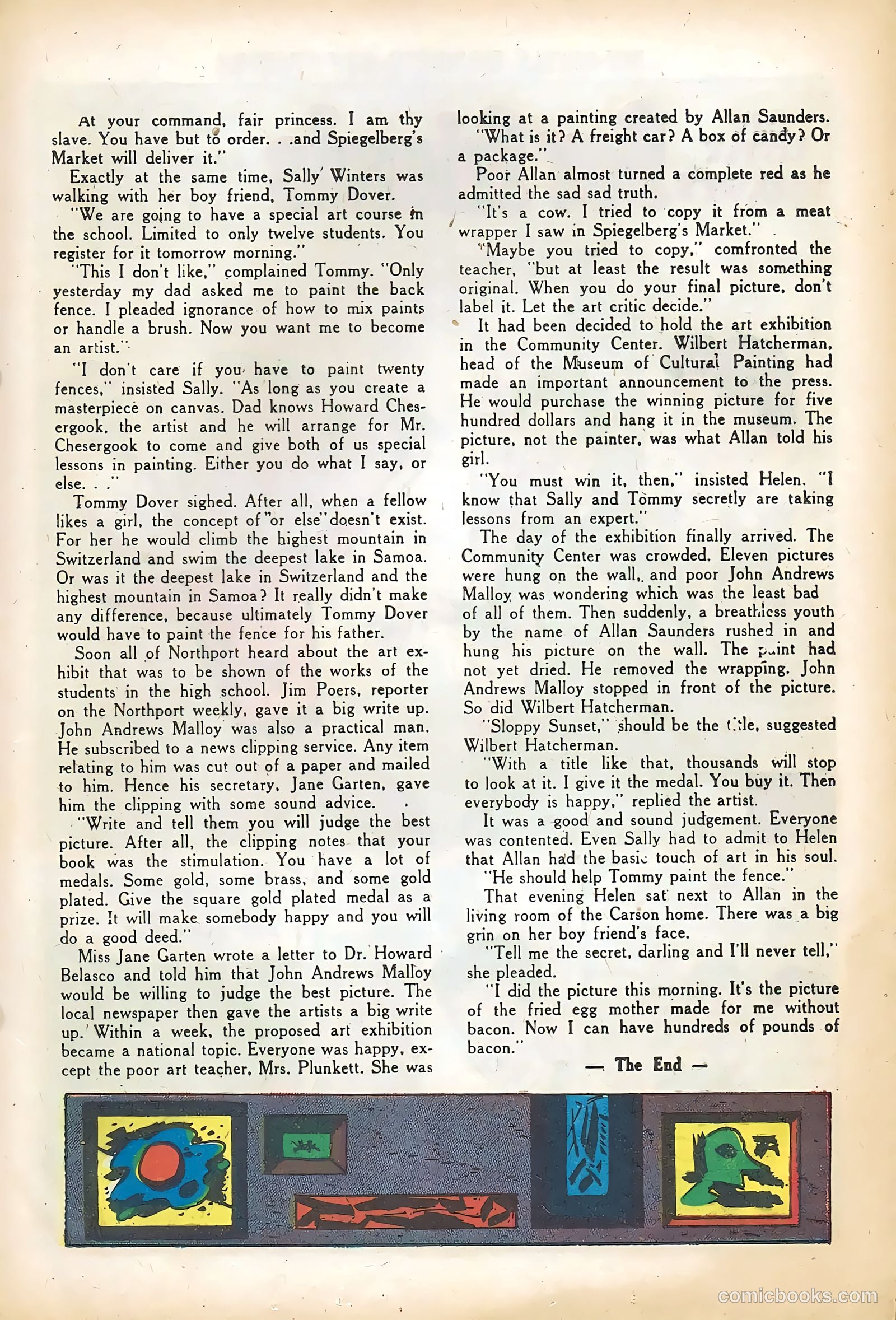 My Little Margie's Boy Friends #8 (1957) — page 17 of 36