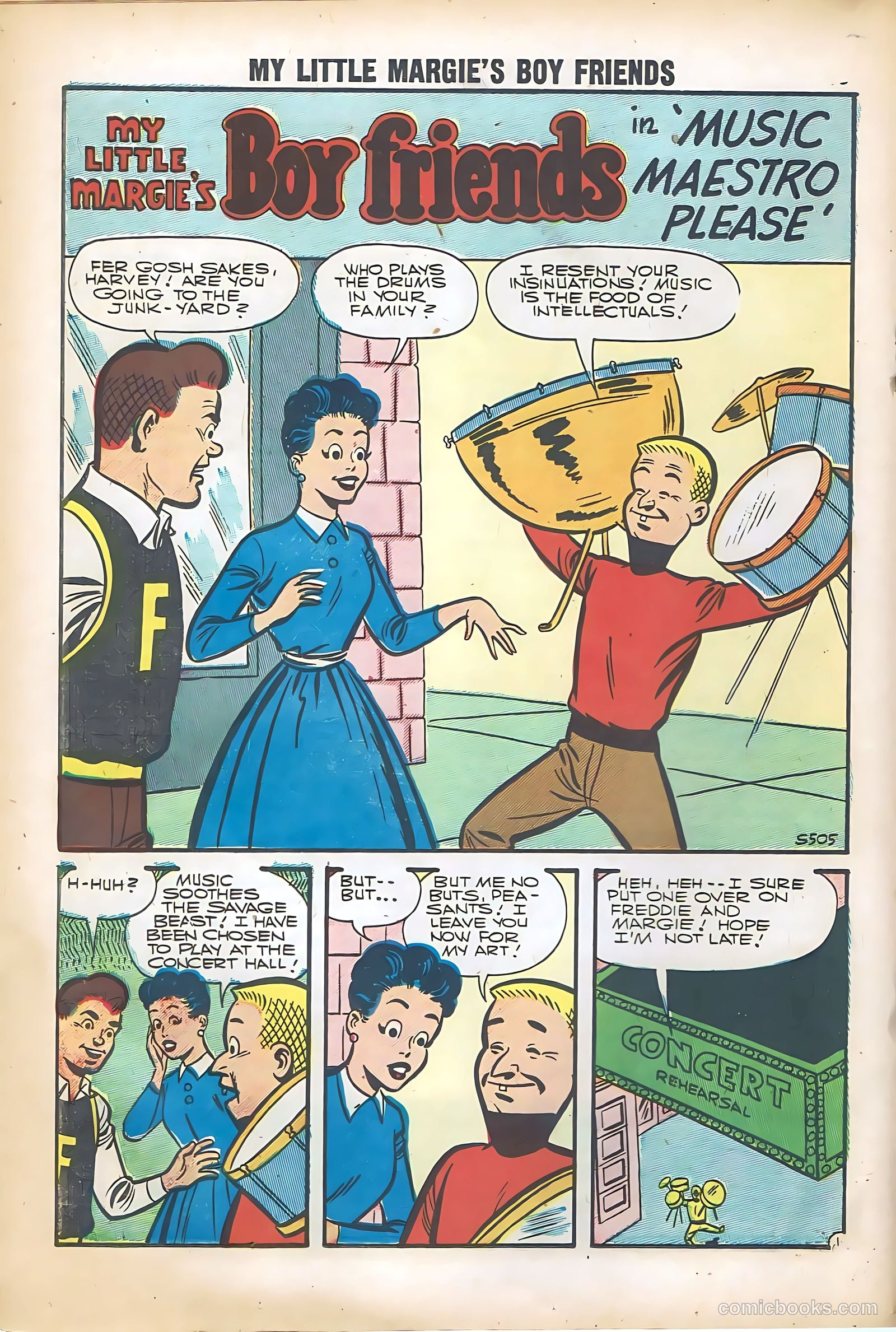 My Little Margie's Boy Friends #8 (1957) — page 18 of 36