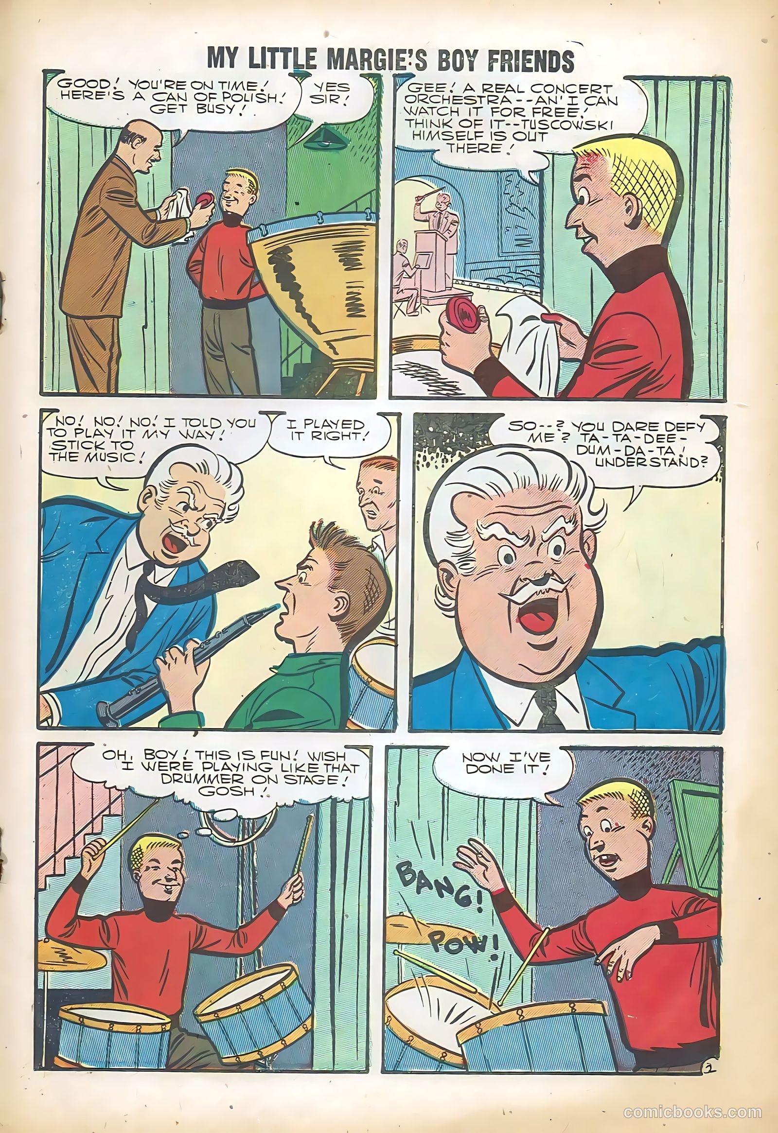 My Little Margie's Boy Friends #8 (1957) — page 19 of 36