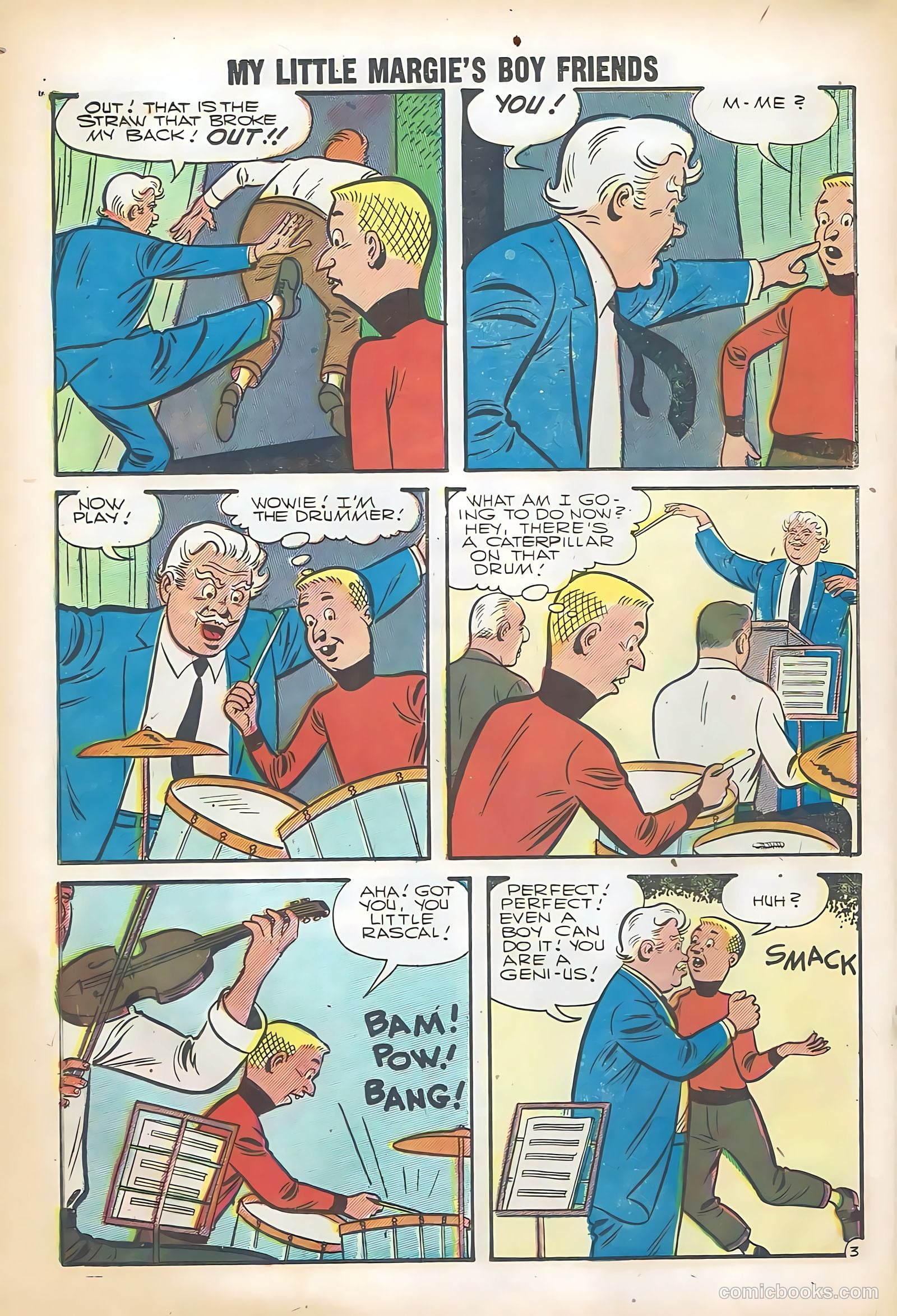 My Little Margie's Boy Friends #8 (1957) — page 20 of 36