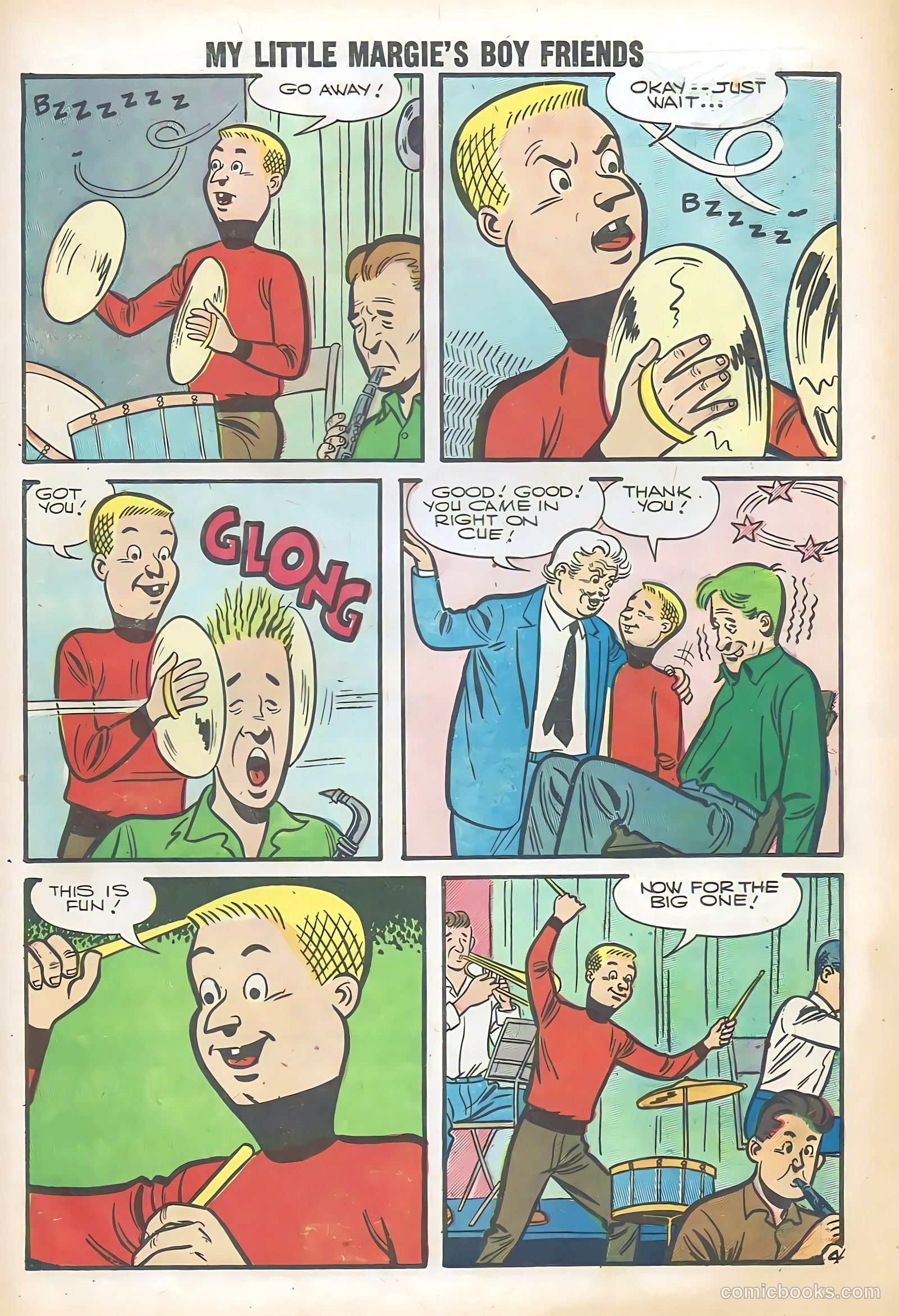 My Little Margie's Boy Friends #8 (1957) — page 21 of 36