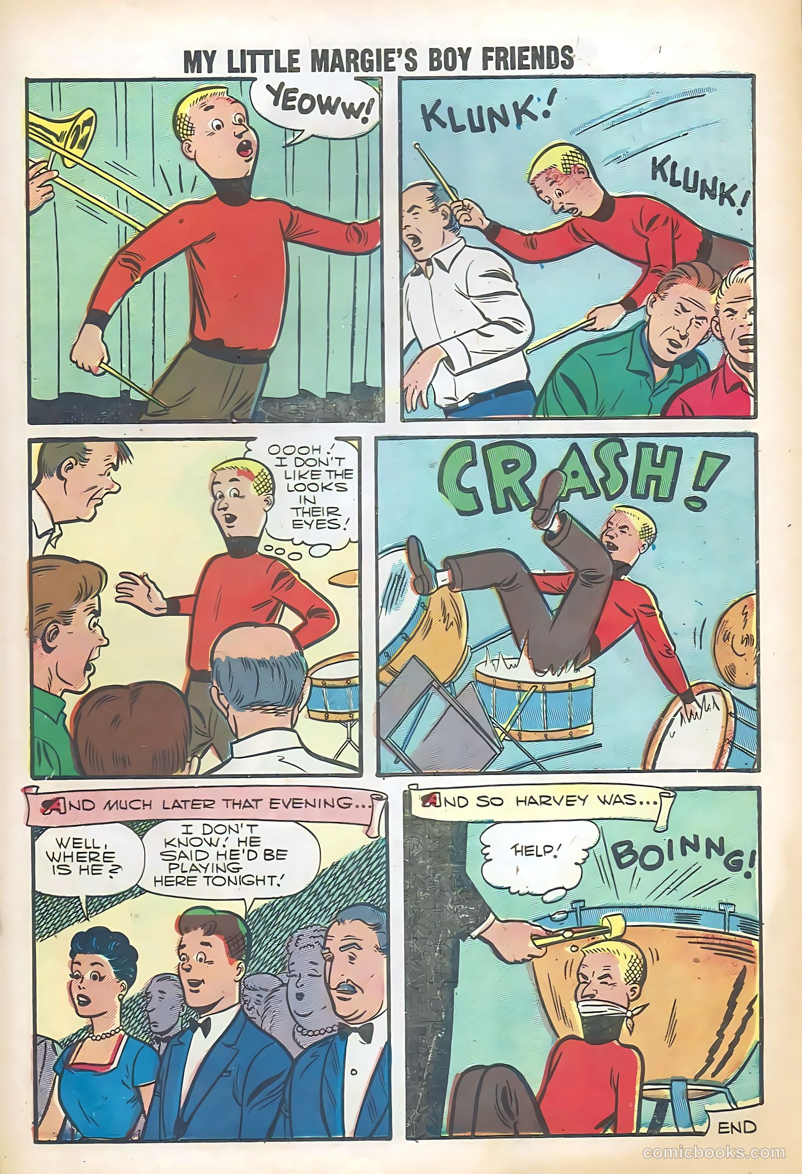 My Little Margie's Boy Friends #8 (1957) — page 23 of 36