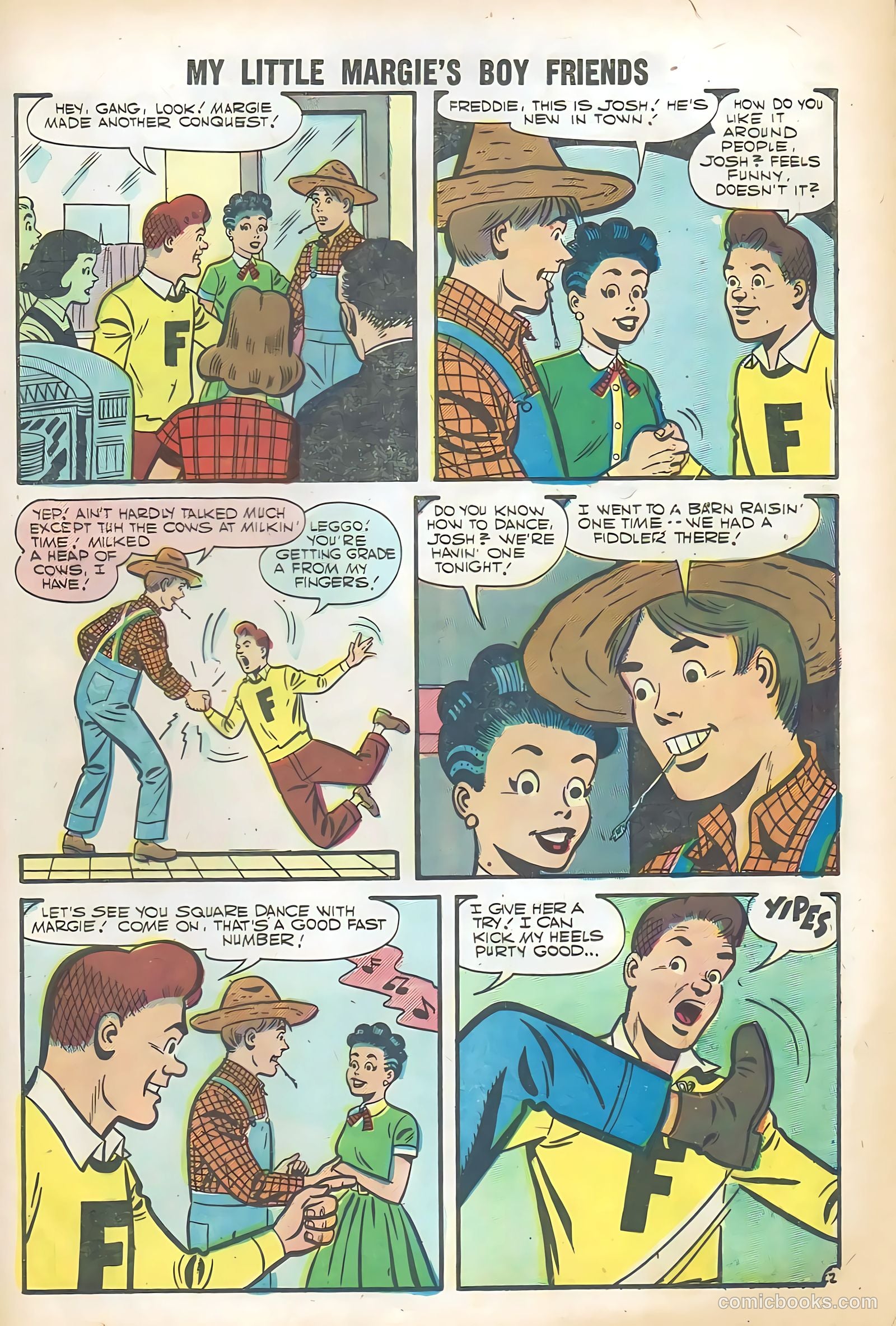 My Little Margie's Boy Friends #8 (1957) — page 25 of 36