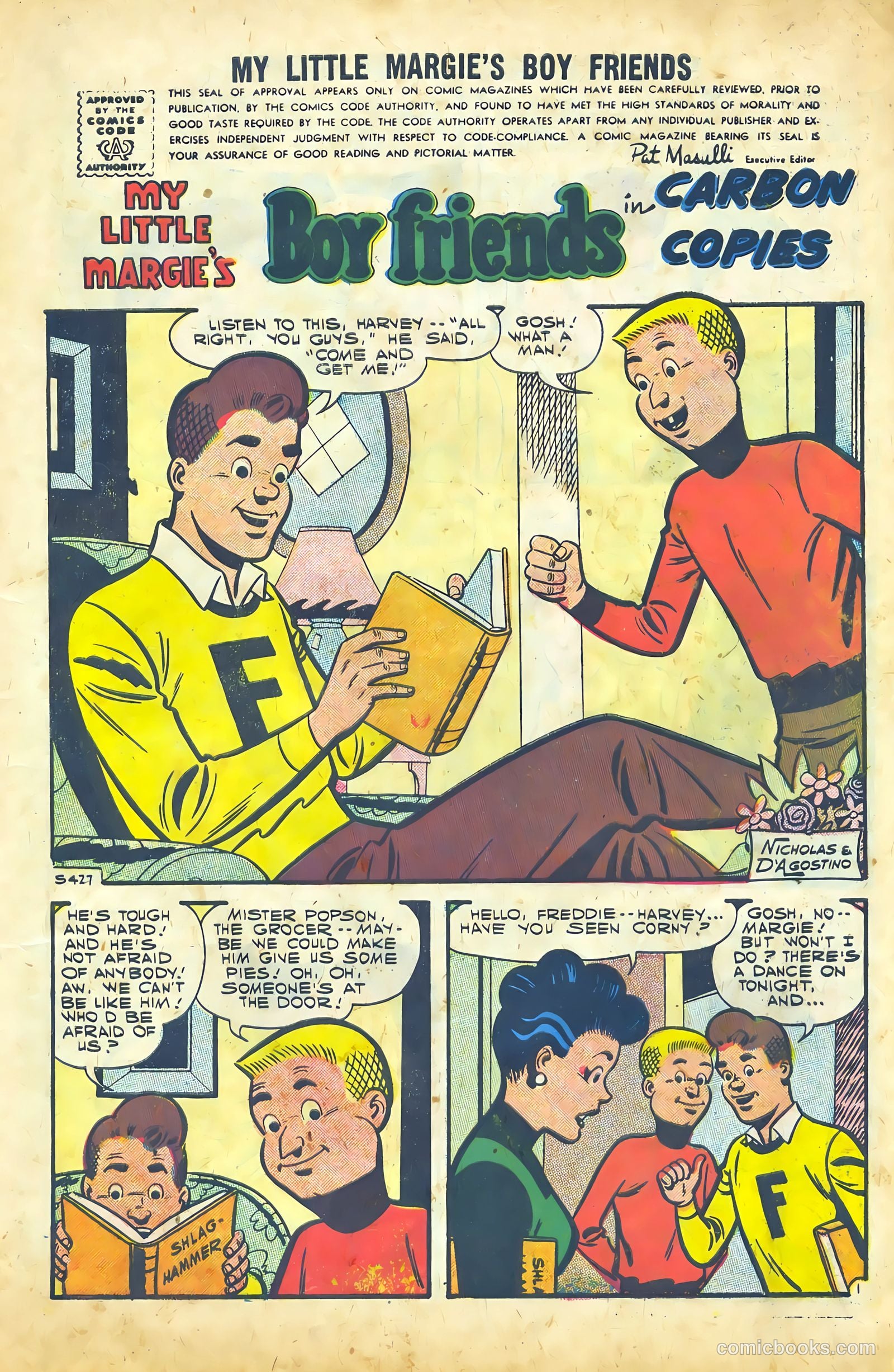 My Little Margie's Boy Friends #9 (1957) — page 3 of 36