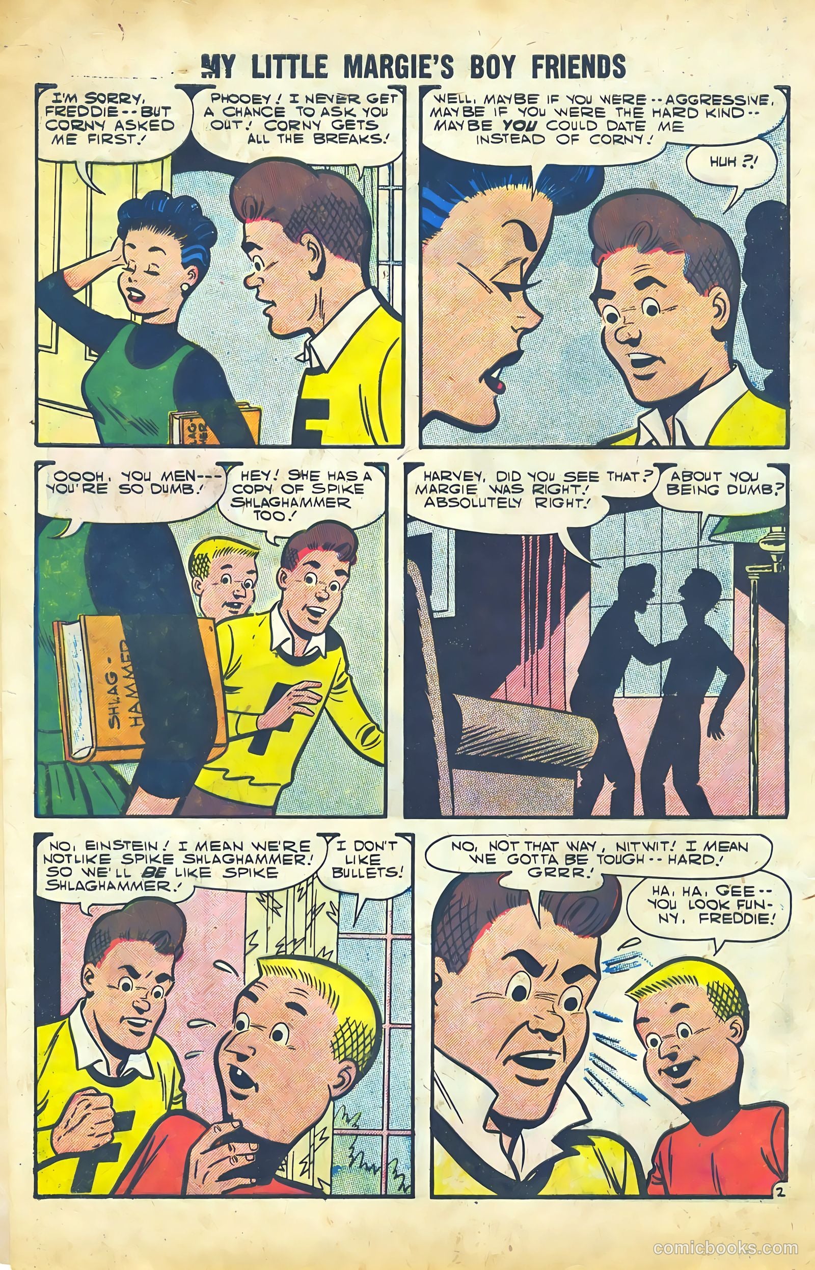 My Little Margie's Boy Friends #9 (1957) — page 4 of 36
