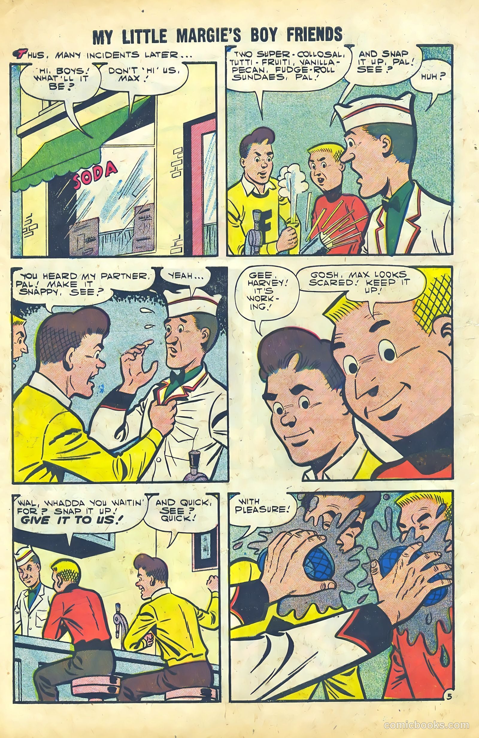 My Little Margie's Boy Friends #9 (1957) — page 8 of 36