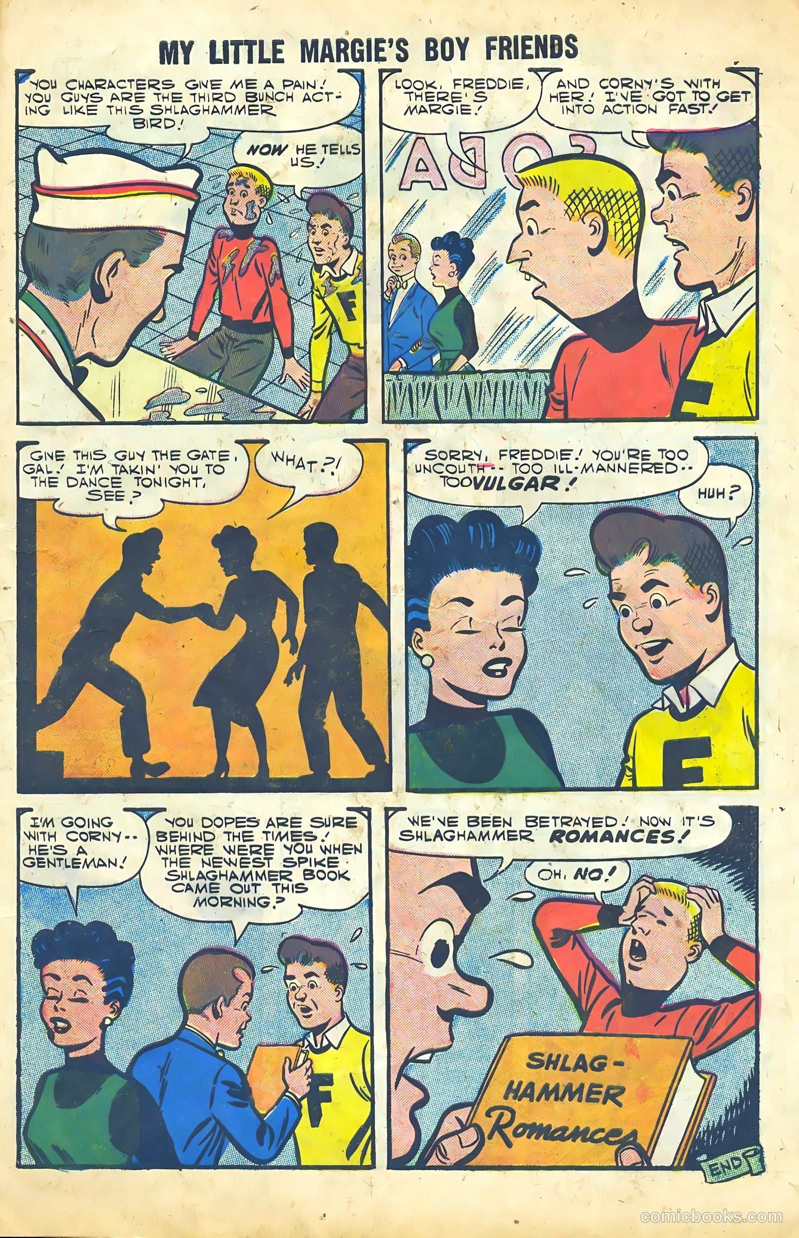 My Little Margie's Boy Friends #9 (1957) — page 9 of 36