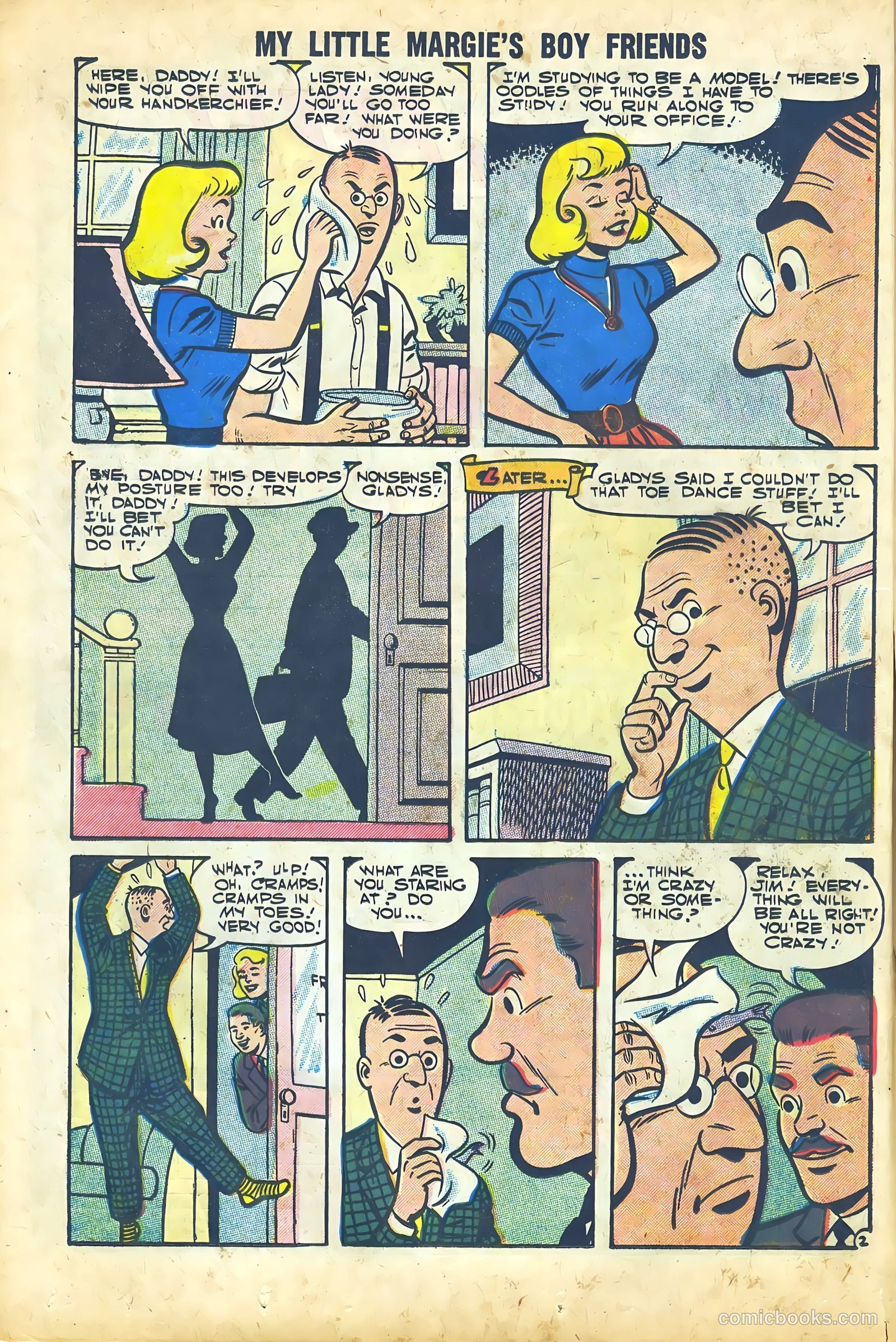 My Little Margie's Boy Friends #9 (1957) — page 16 of 36