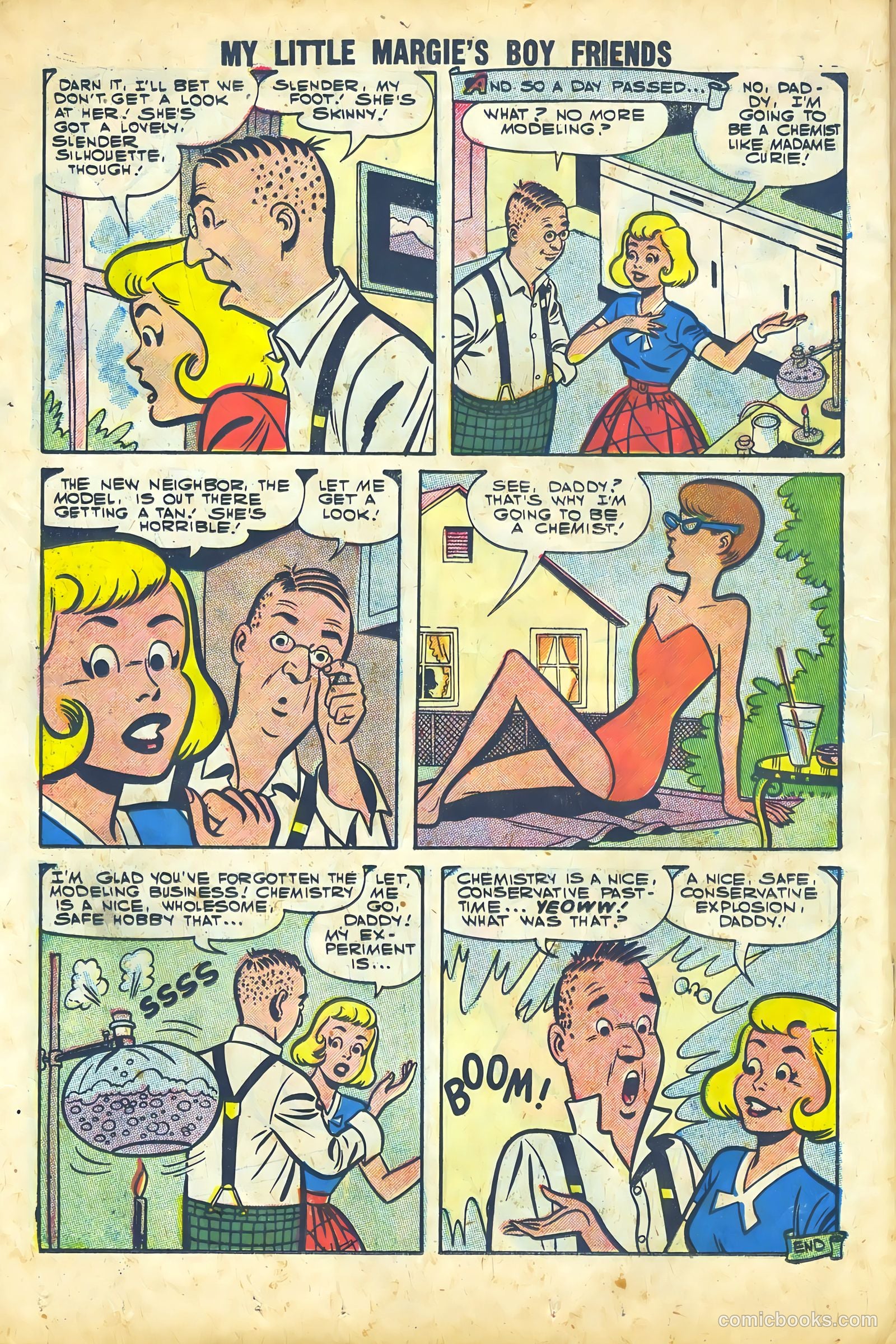 My Little Margie's Boy Friends #9 (1957) — page 18 of 36