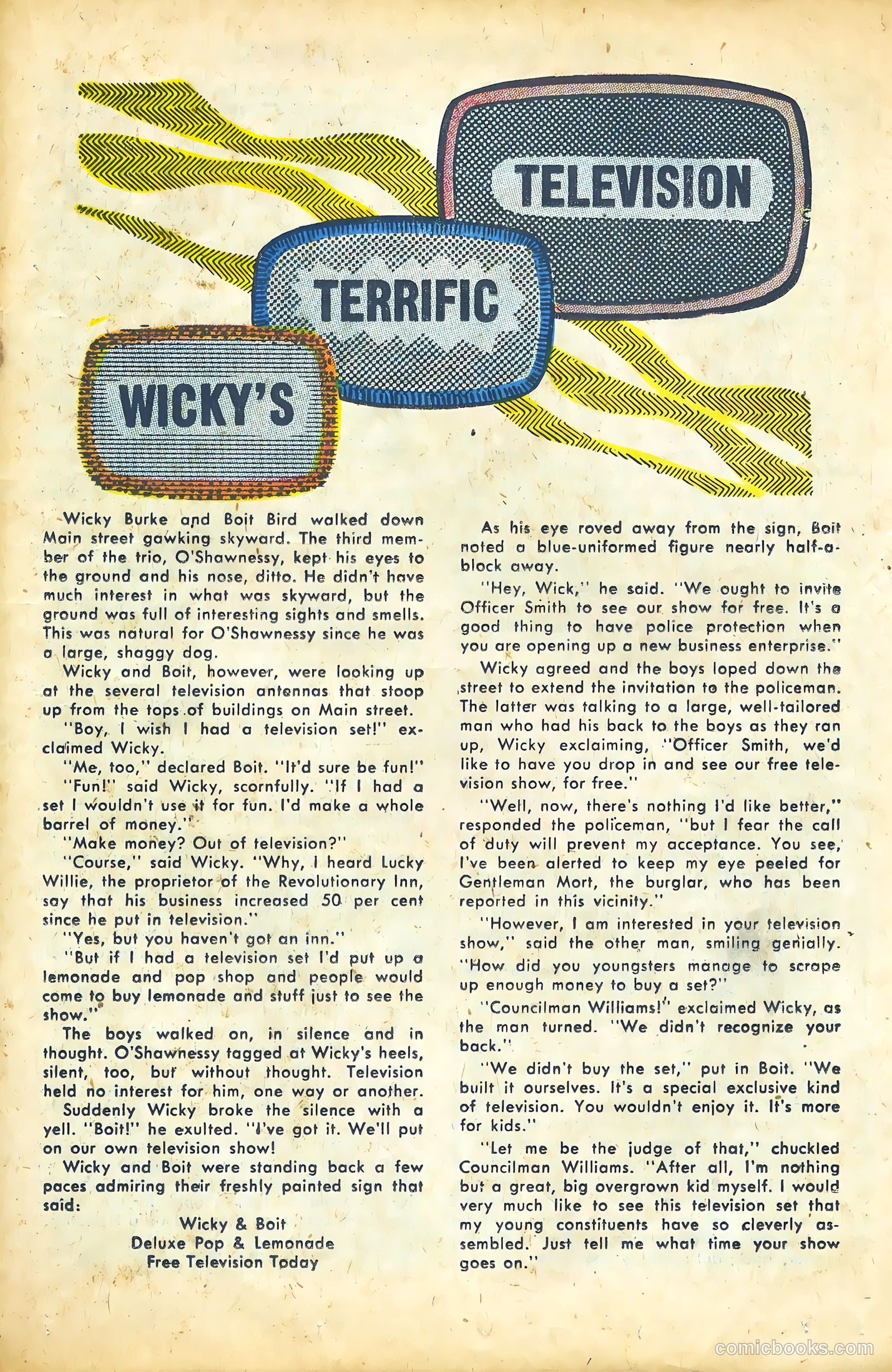 My Little Margie's Boy Friends #9 (1957) — page 19 of 36