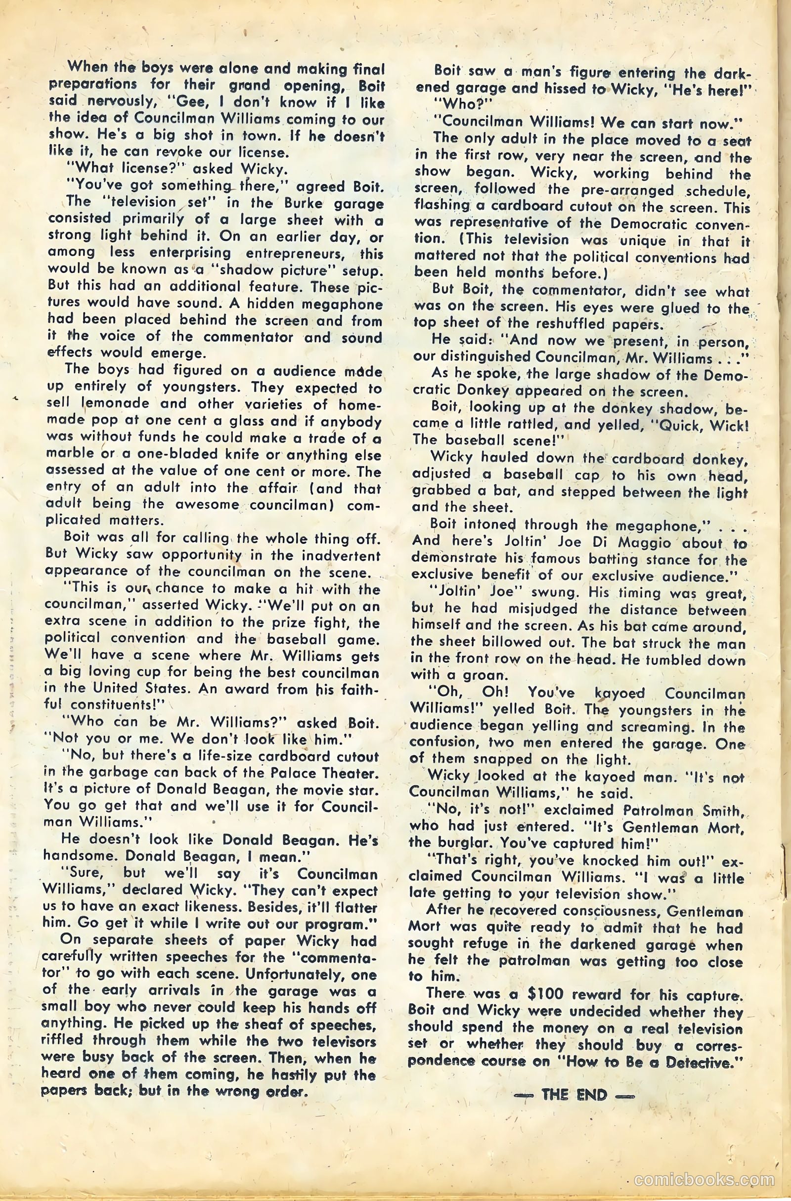 My Little Margie's Boy Friends #9 (1957) — page 20 of 36
