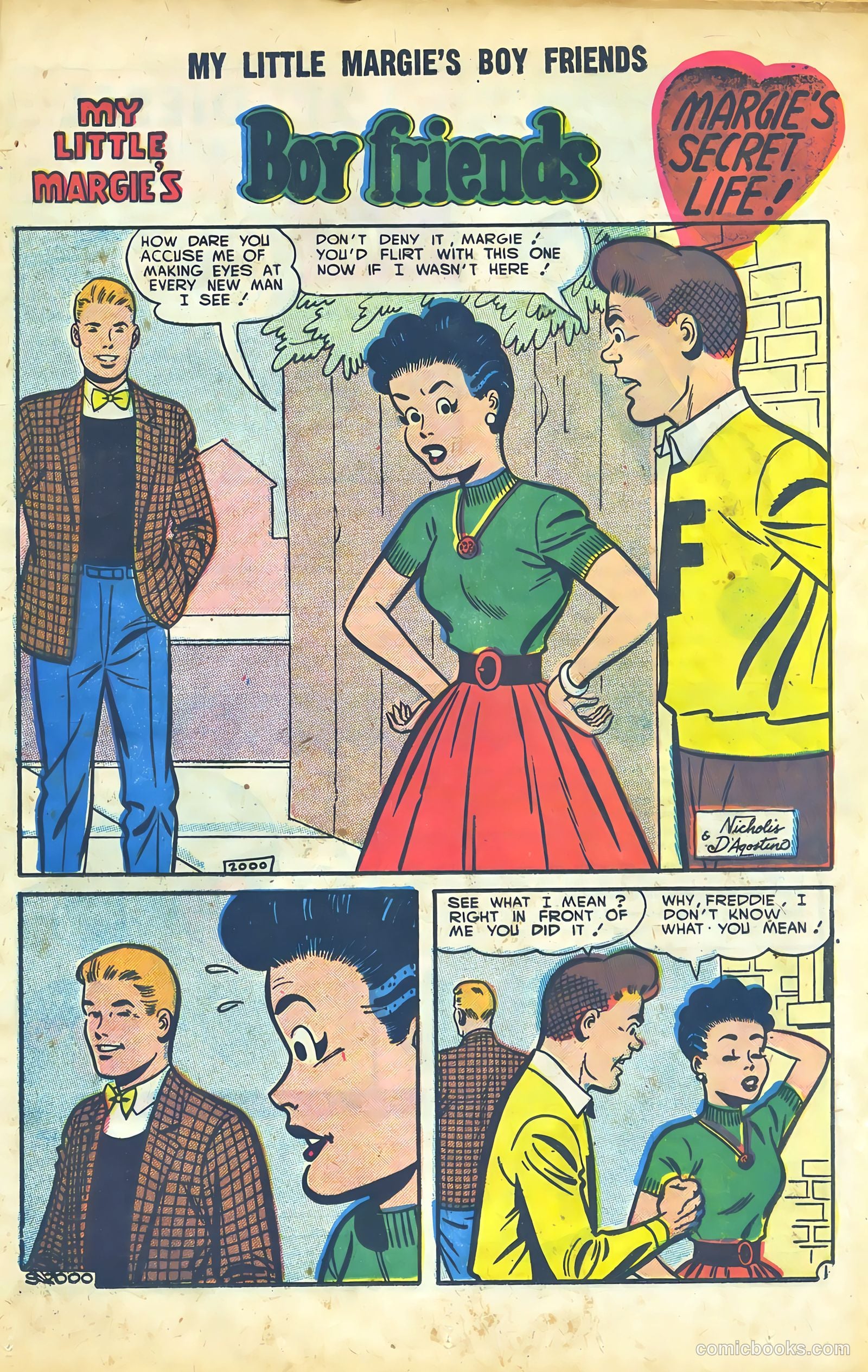 My Little Margie's Boy Friends #9 (1957) — page 21 of 36