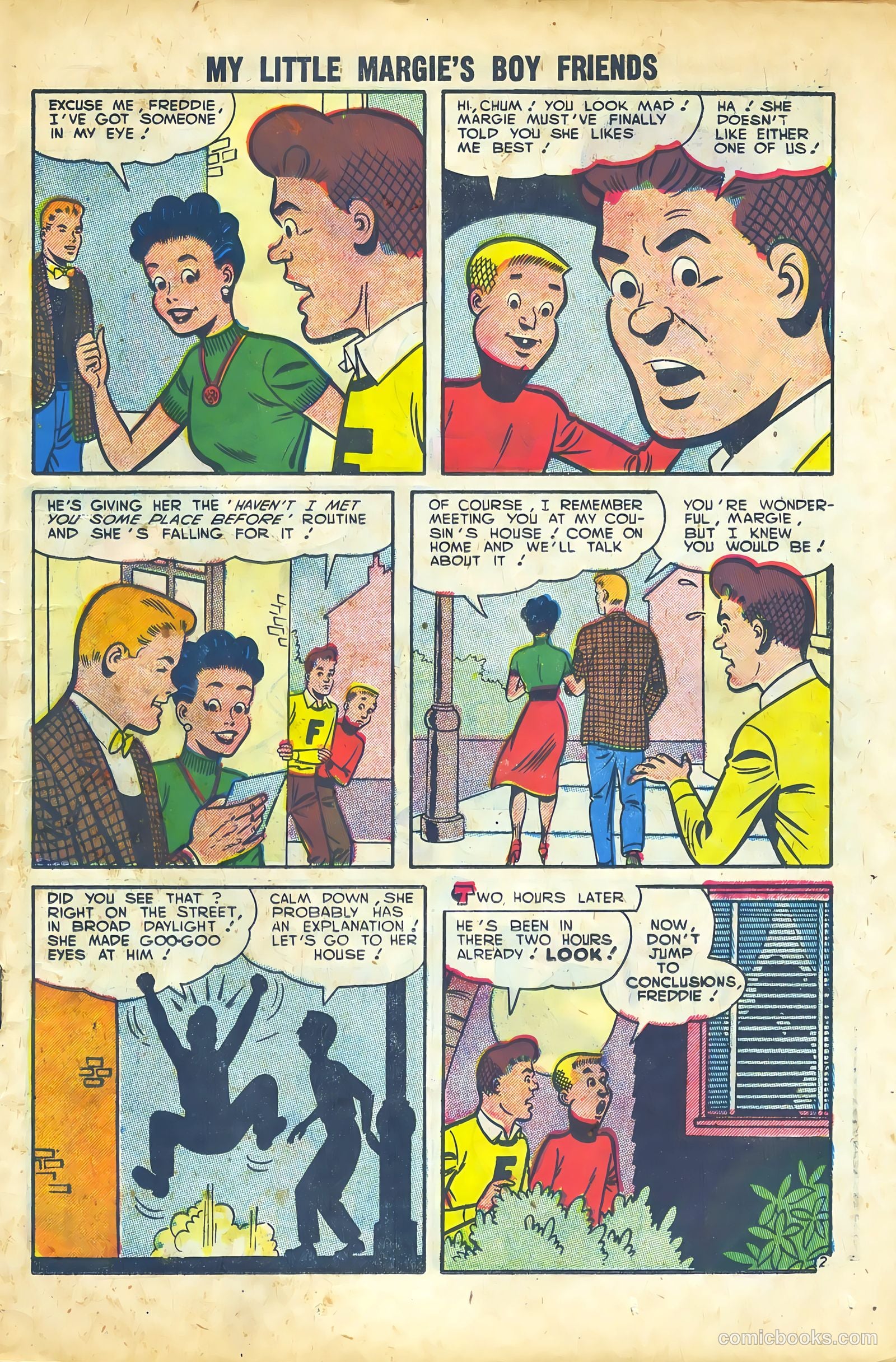 My Little Margie's Boy Friends #9 (1957) — page 23 of 36