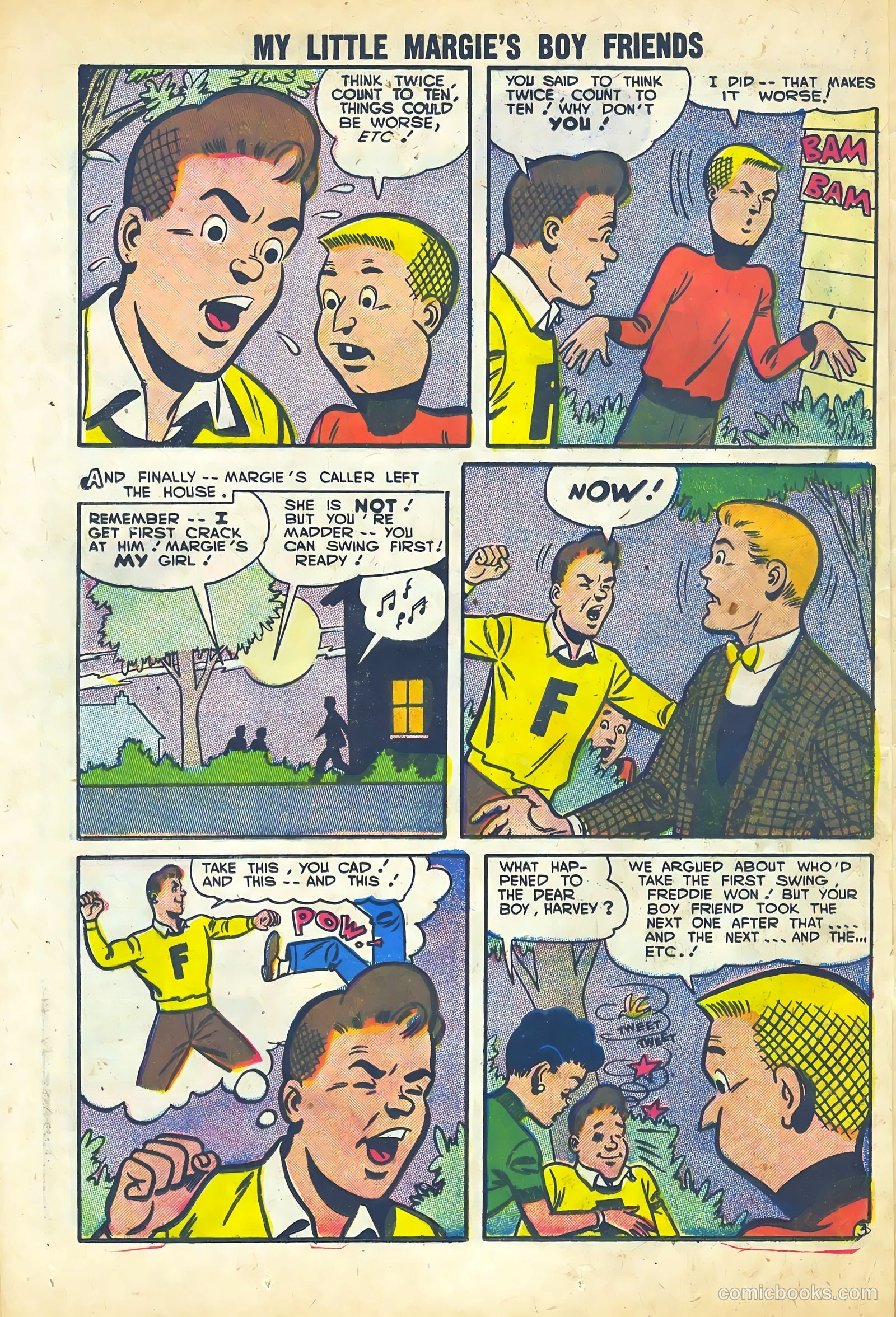 My Little Margie's Boy Friends #9 (1957) — page 24 of 36