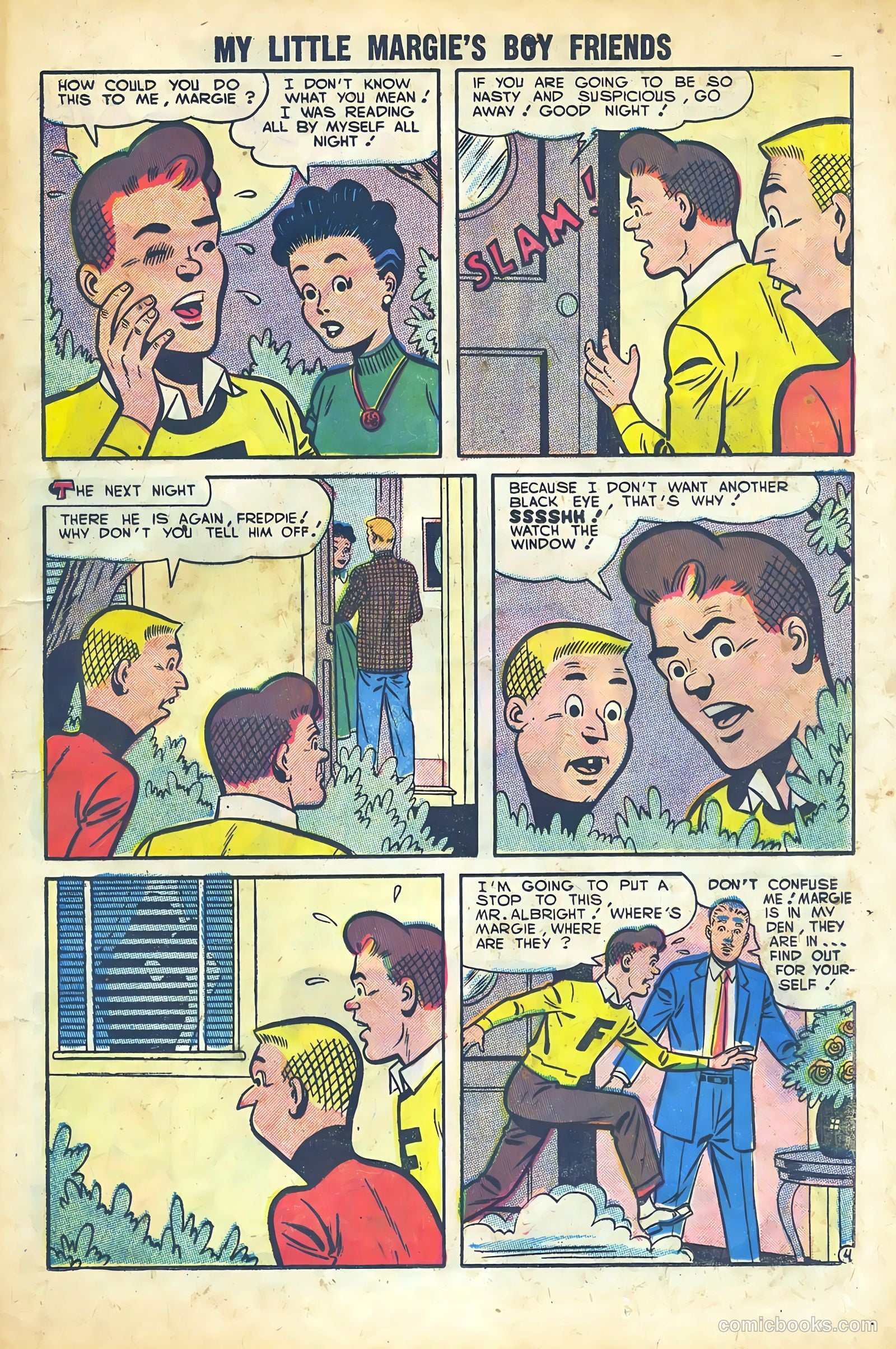 My Little Margie's Boy Friends #9 (1957) — page 25 of 36