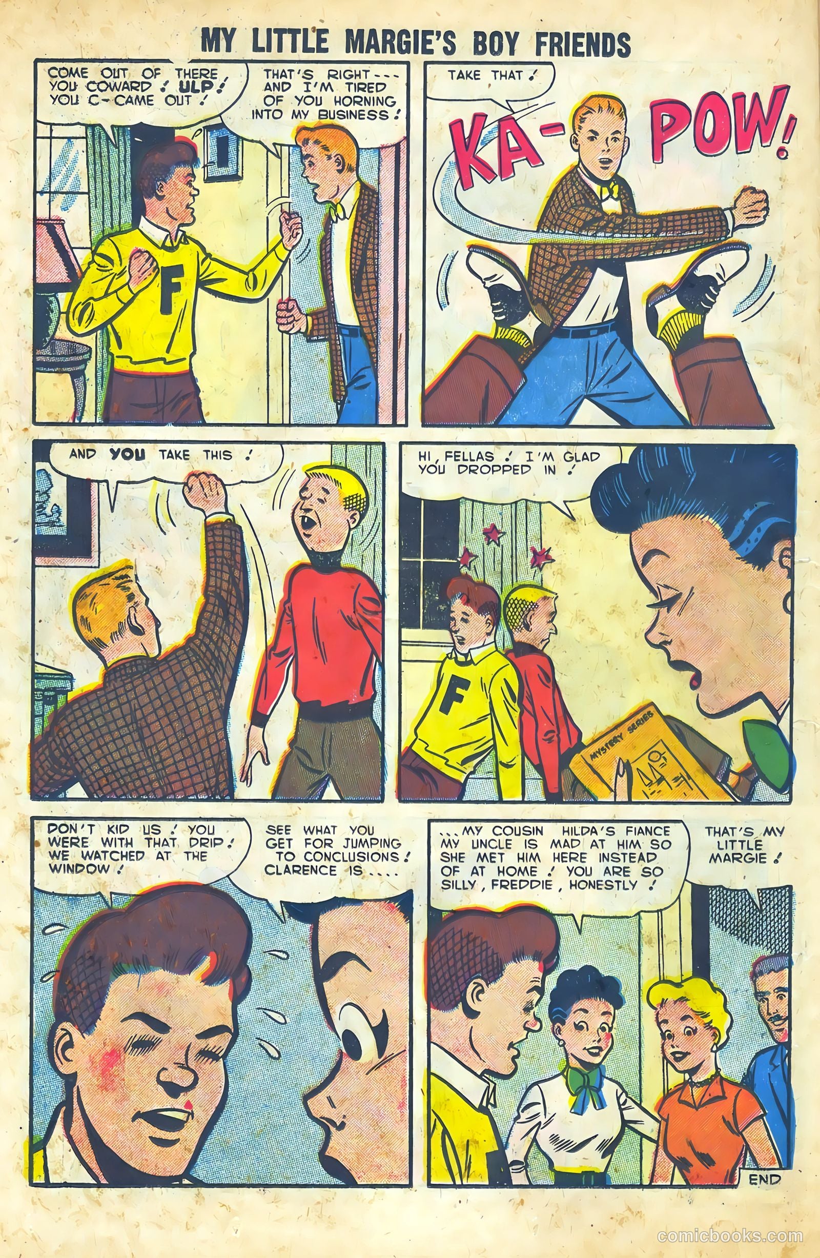 My Little Margie's Boy Friends #9 (1957) — page 26 of 36