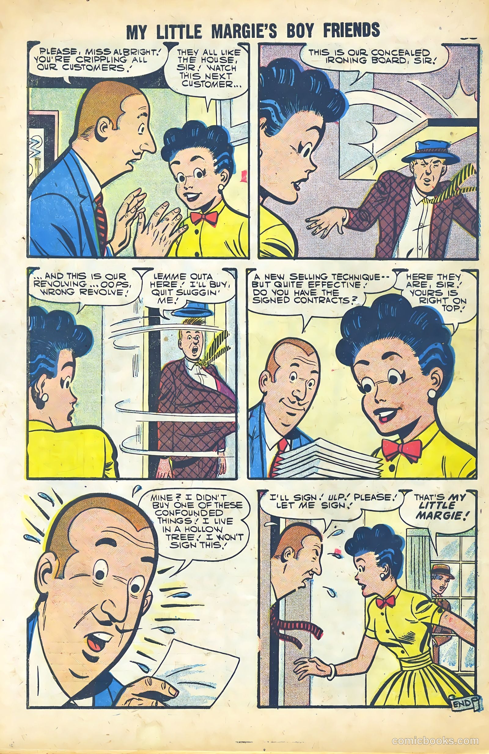 My Little Margie's Boy Friends #9 (1957) — page 32 of 36