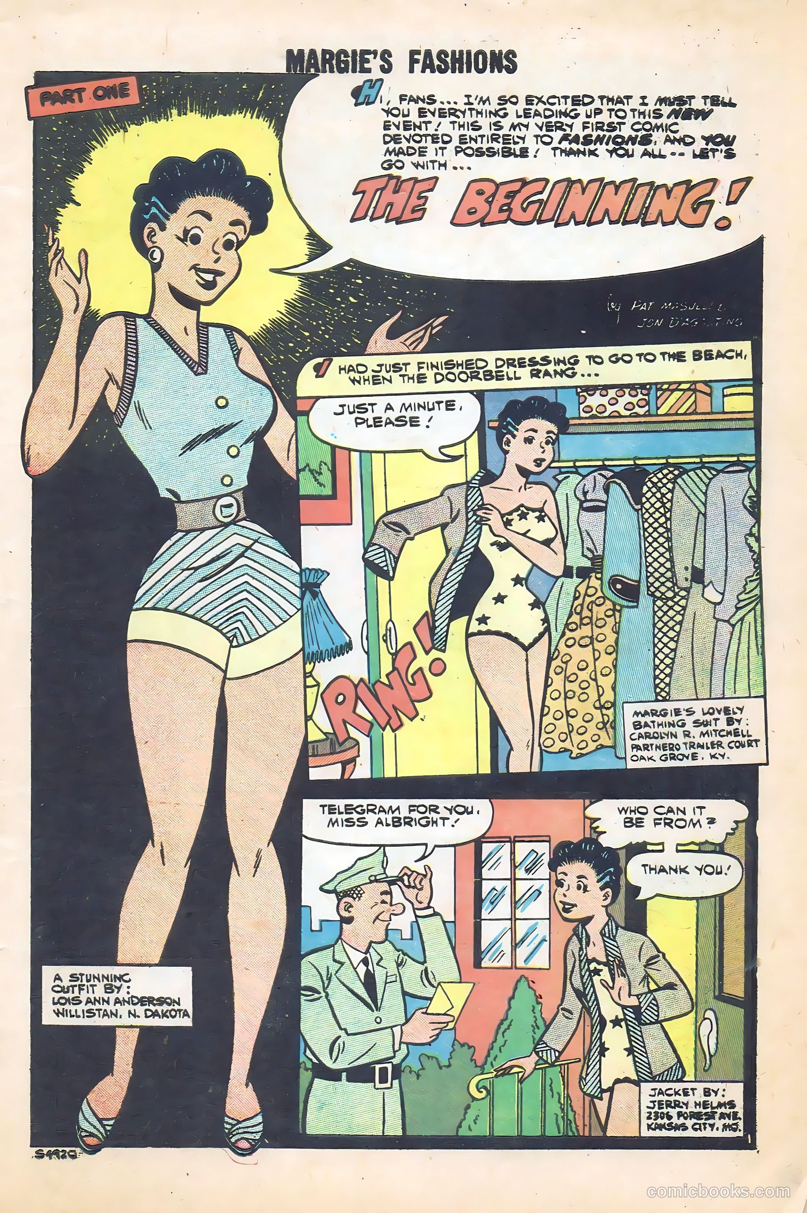 My Little Margie's Fashions #1 (1959) — page 3 of 33