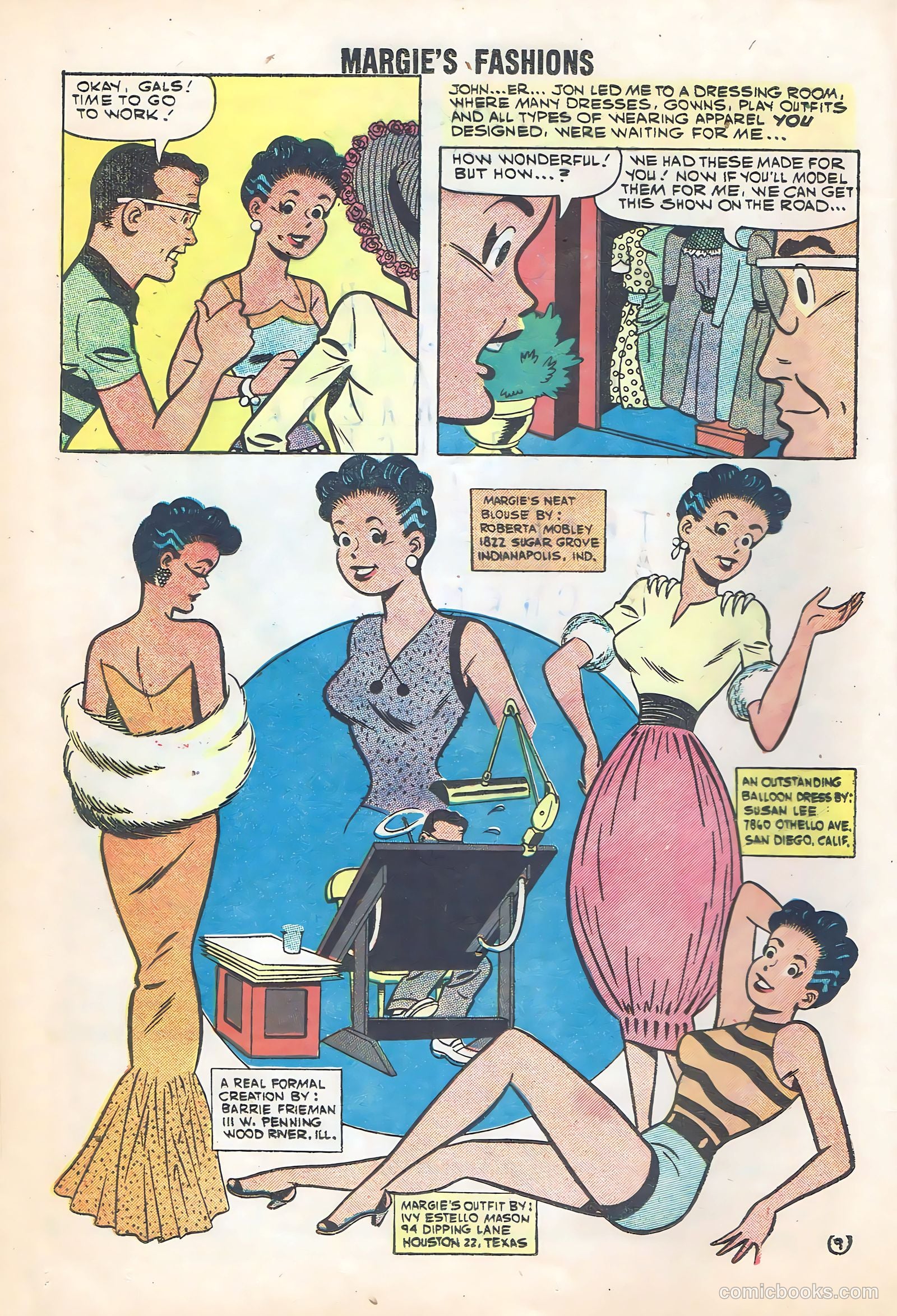 My Little Margie's Fashions #1 (1959) — page 12 of 33