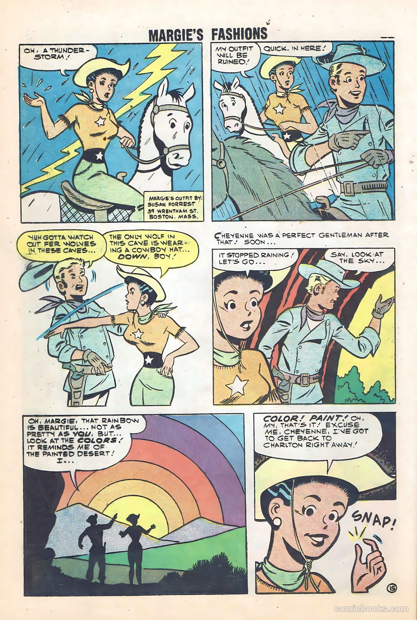 My Little Margie's Fashions #1 (1959) — page 23 of 33