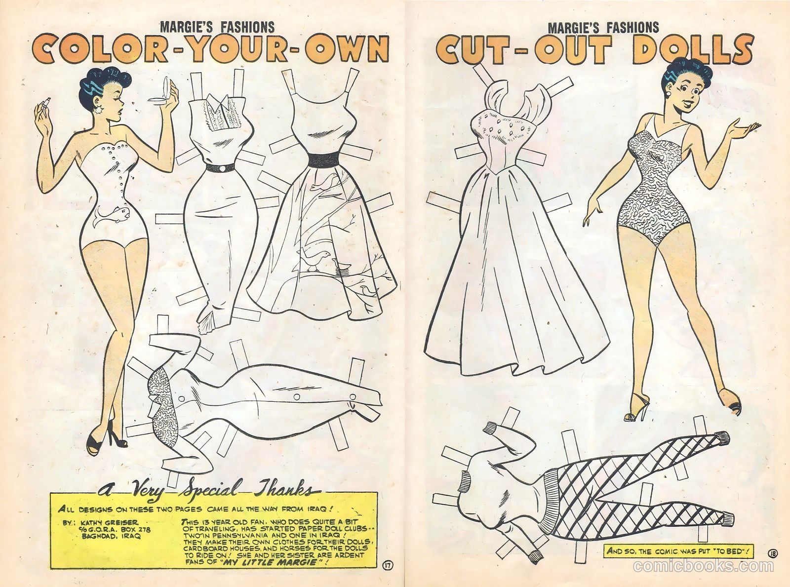 My Little Margie's Fashions #1 (1959) — page 25 of 33