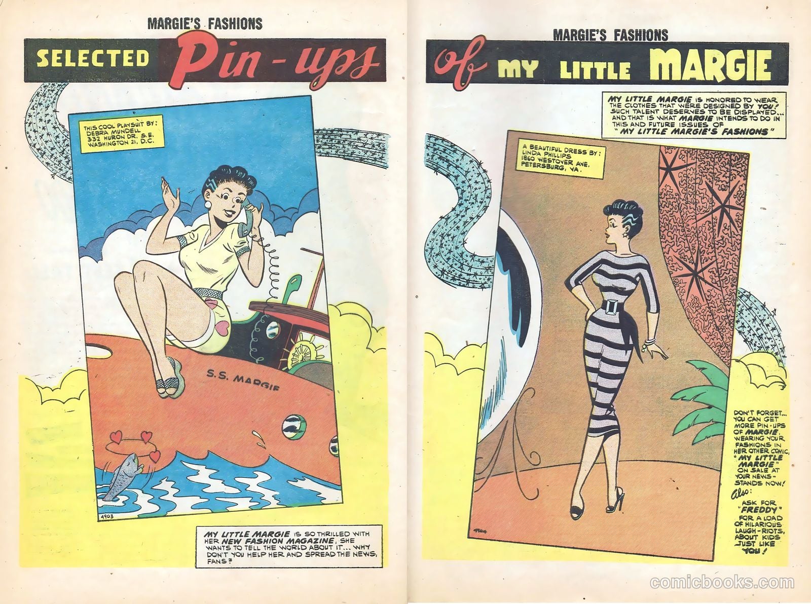 My Little Margie's Fashions #1 (1959) — page 30 of 33