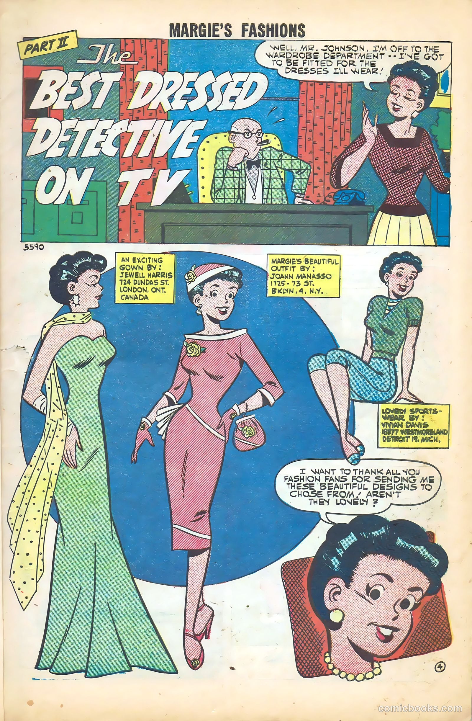 My Little Margie's Fashions #4 (1959) — page 7 of 36