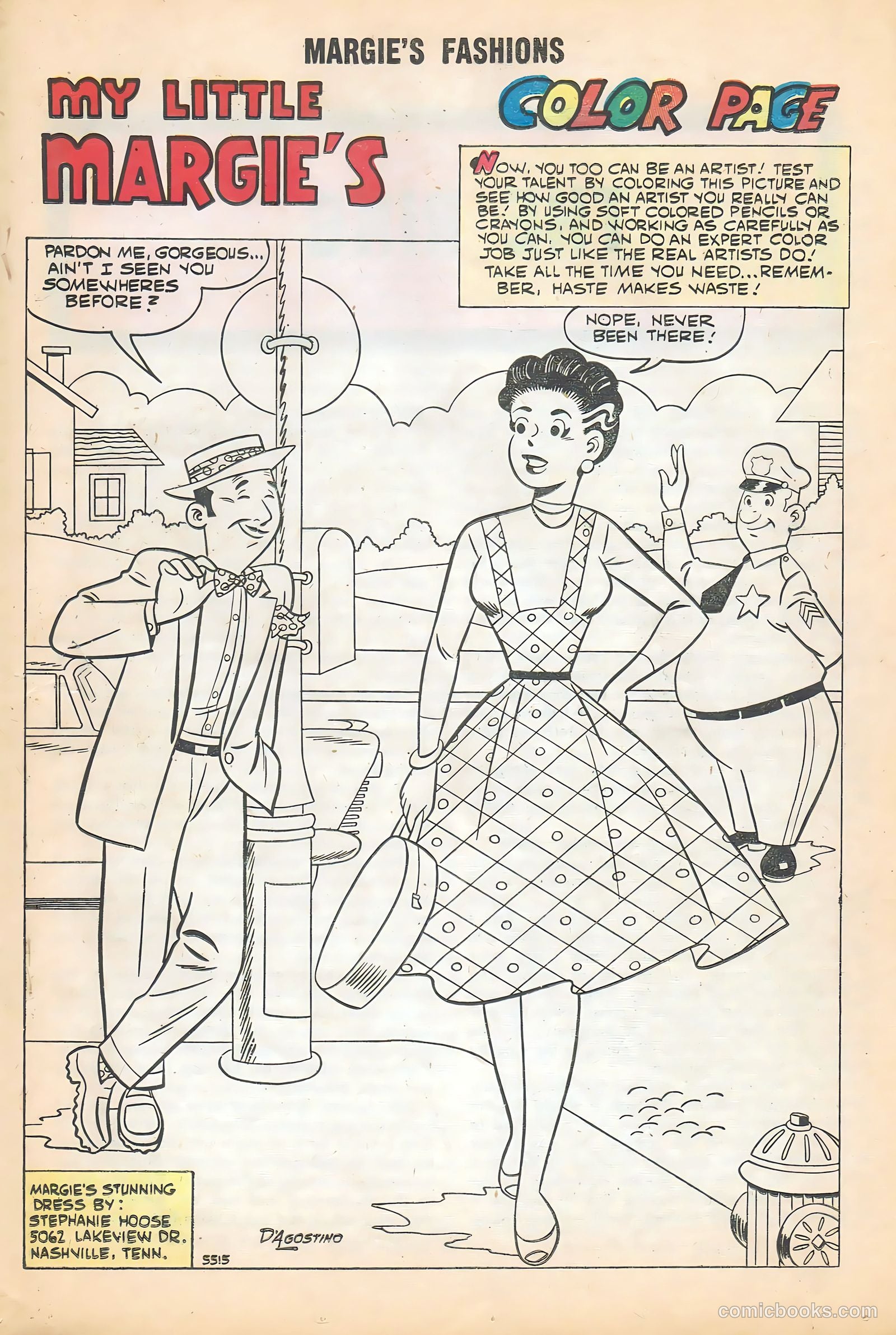 My Little Margie's Fashions #4 (1959) — page 19 of 36