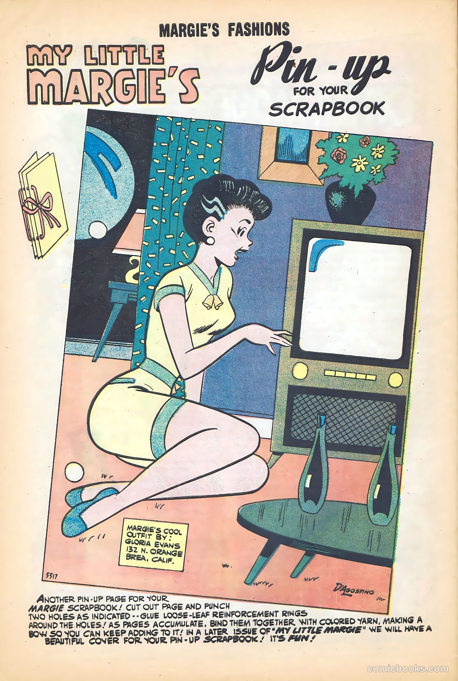 My Little Margie's Fashions #4 (1959) — page 32 of 36