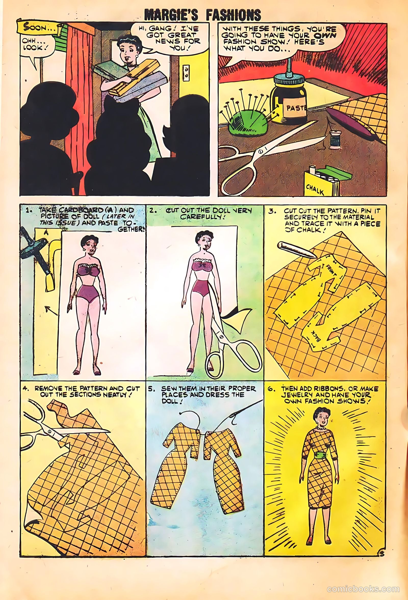 My Little Margie's Fashions #5 (1959) — page 8 of 36