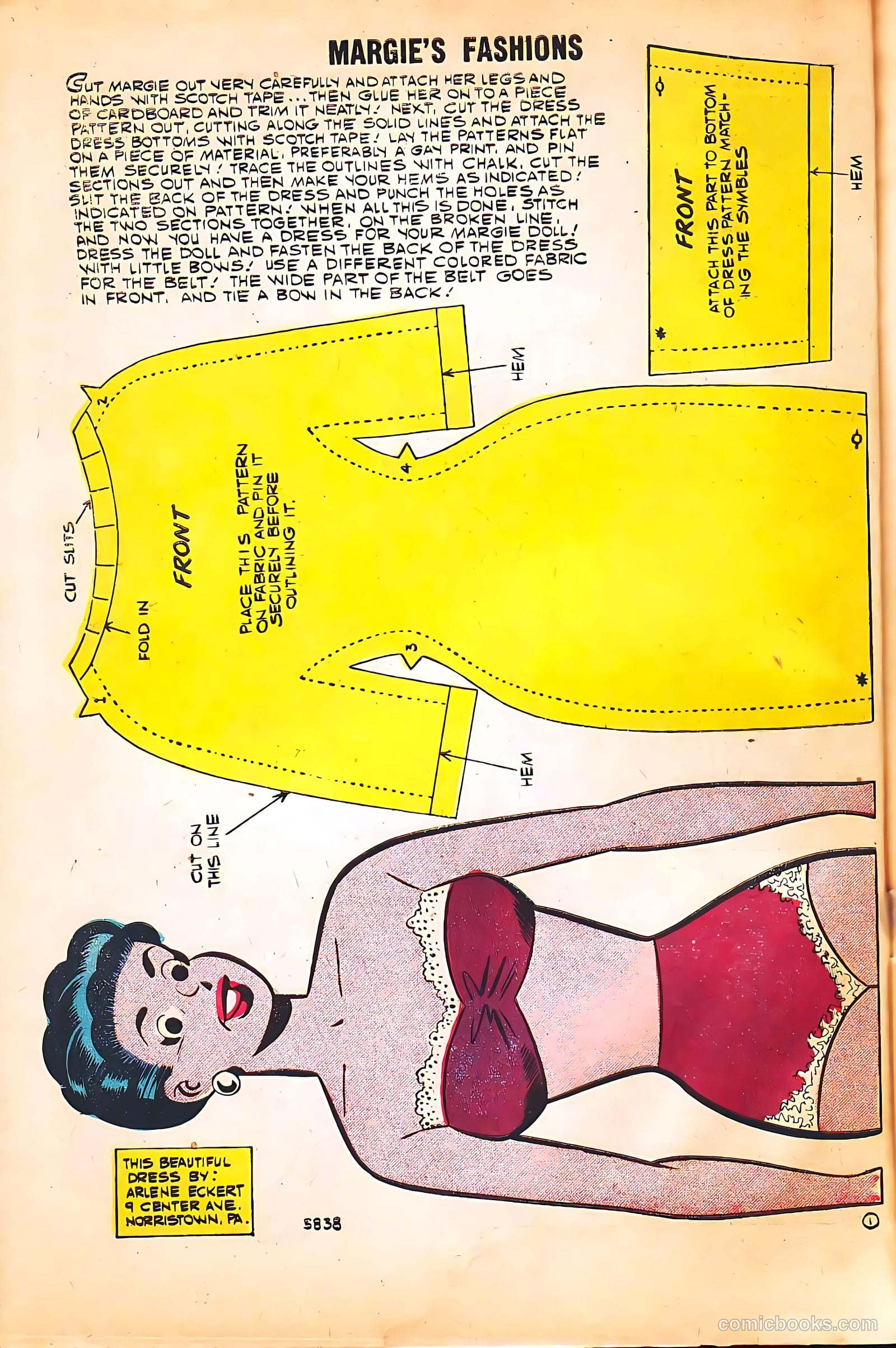My Little Margie's Fashions #5 (1959) — page 10 of 36