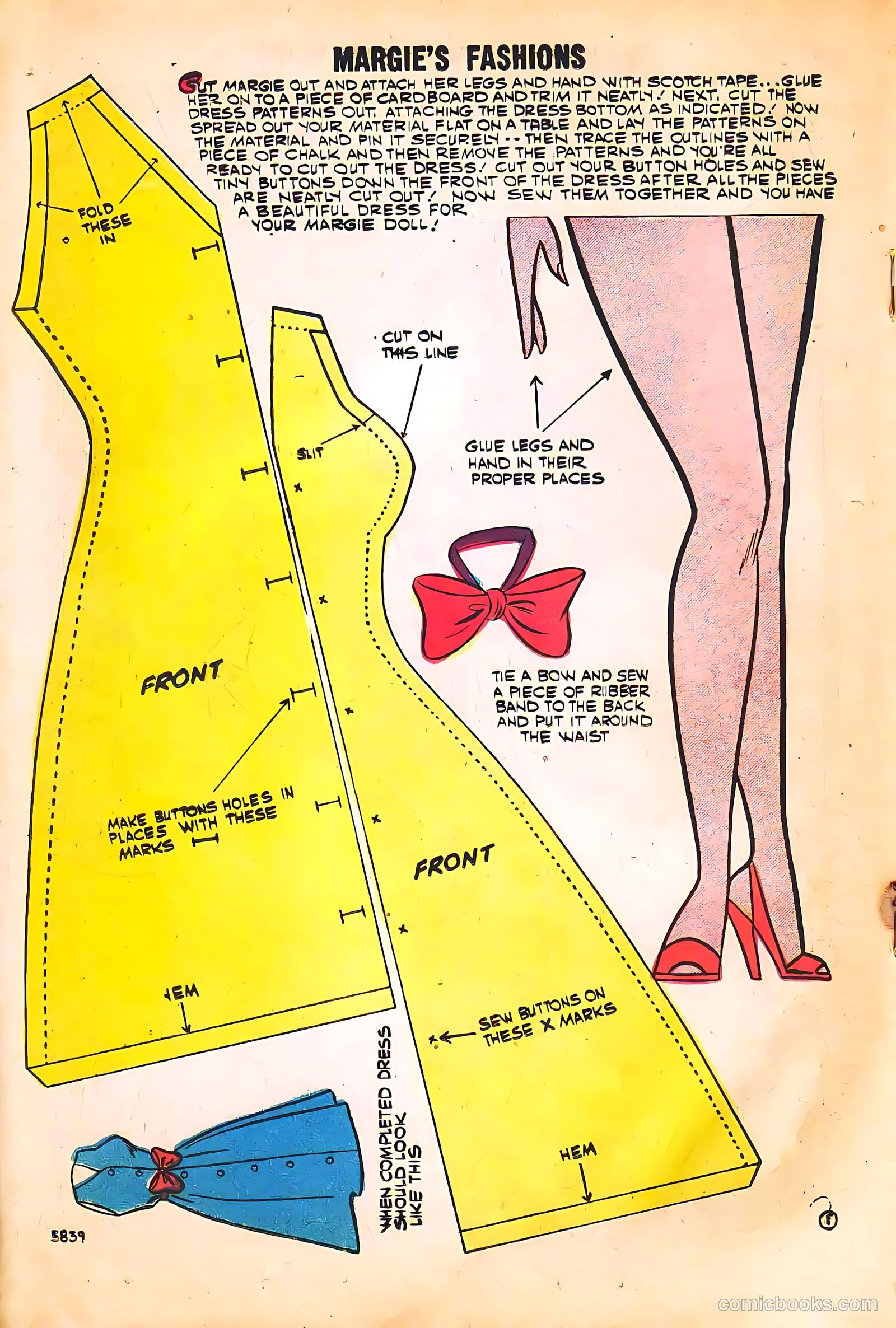 My Little Margie's Fashions #5 (1959) — page 18 of 36