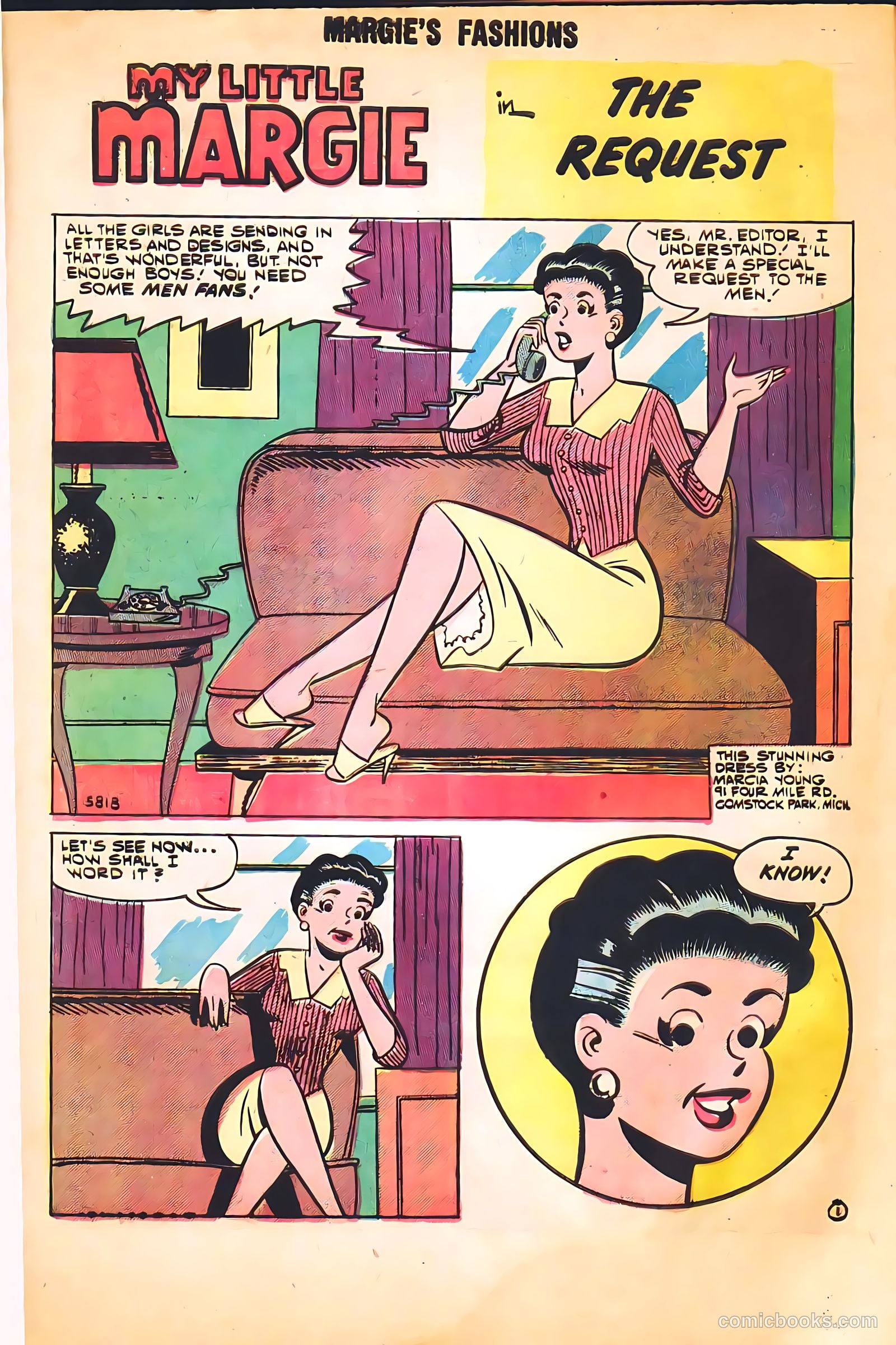 My Little Margie's Fashions #5 (1959) — page 28 of 36