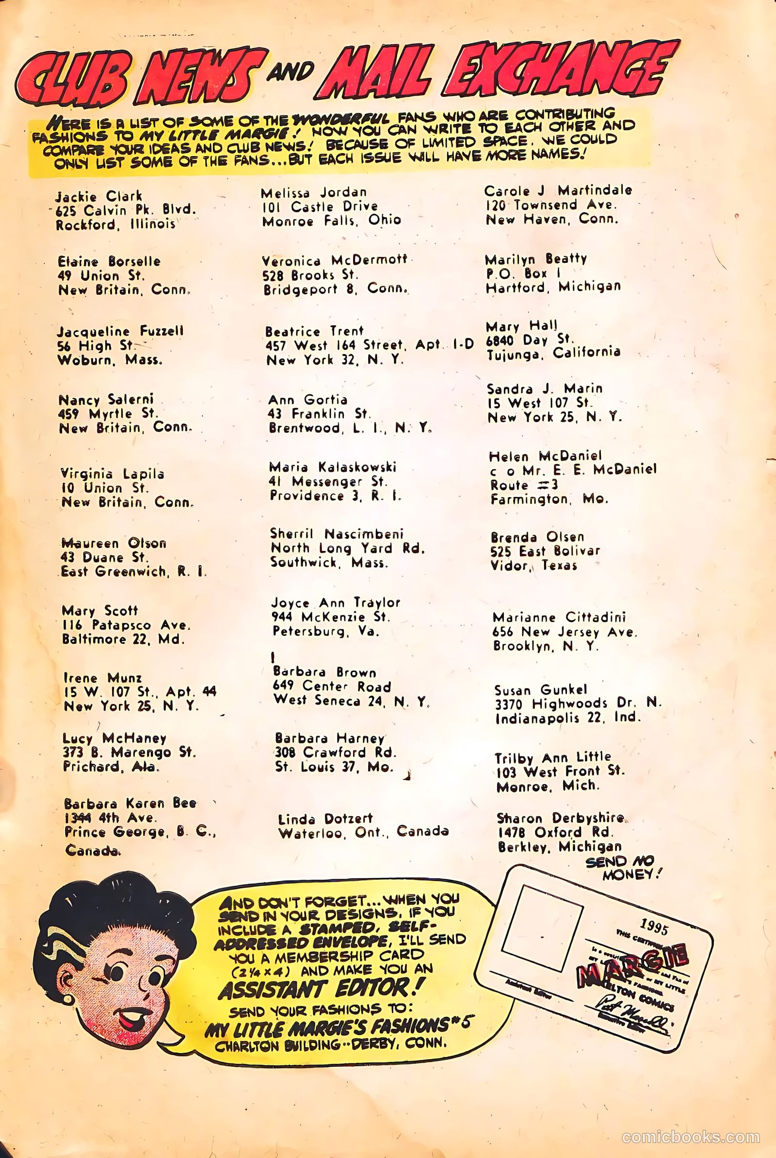 My Little Margie's Fashions #5 (1959) — page 33 of 36