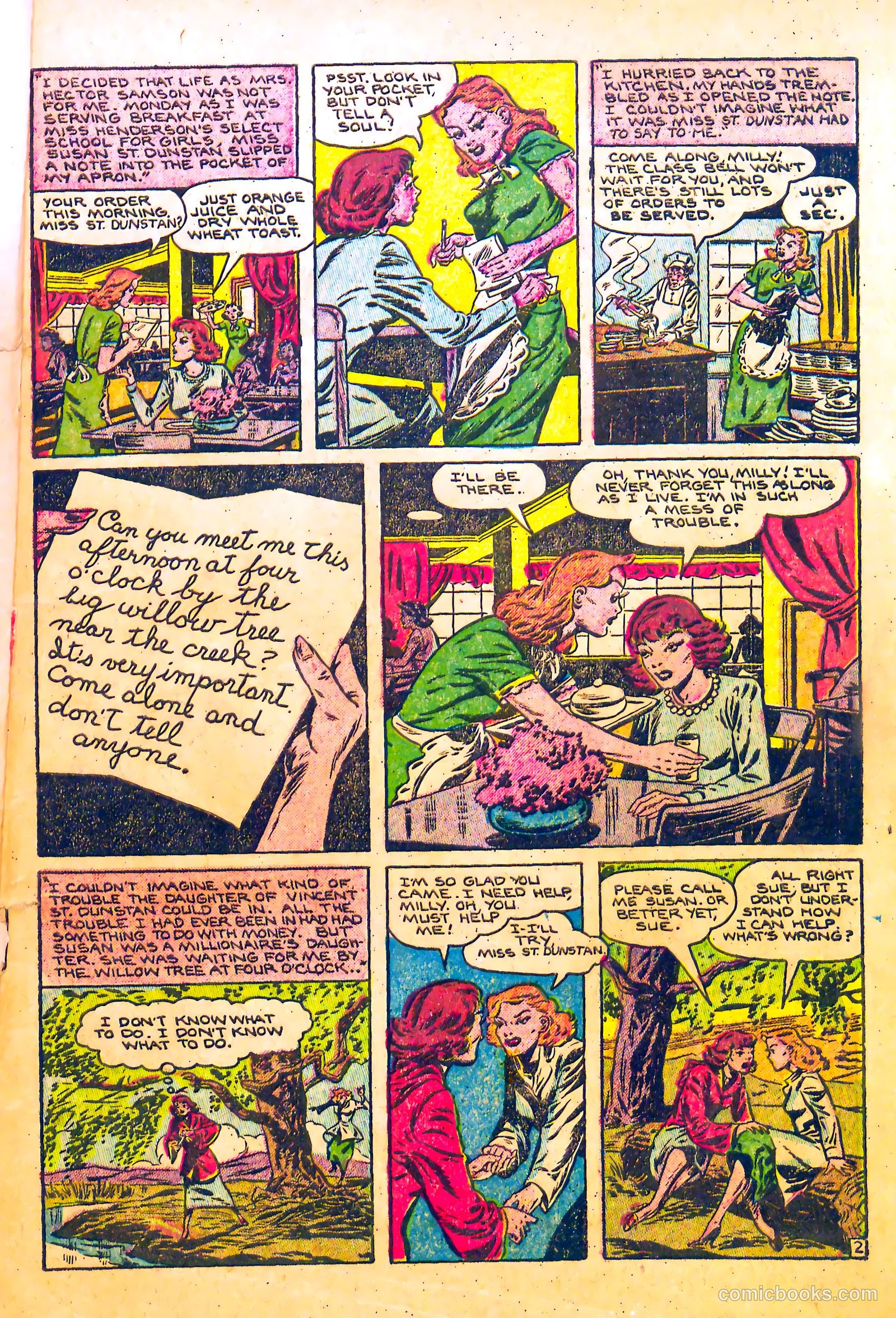 My Love Affair #1 (1949) — page 3 of 36