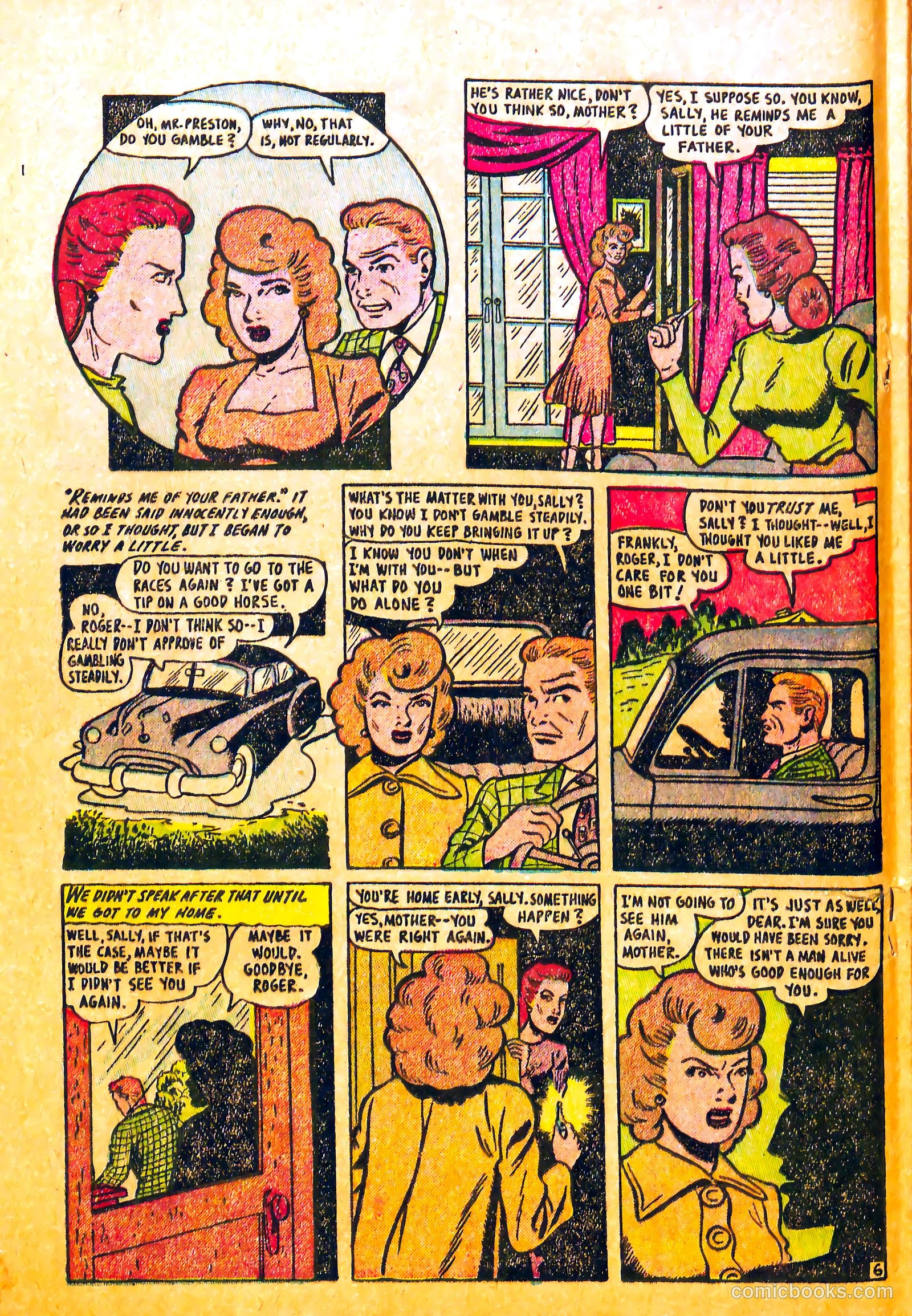 My Love Affair #1 (1949) — page 16 of 36