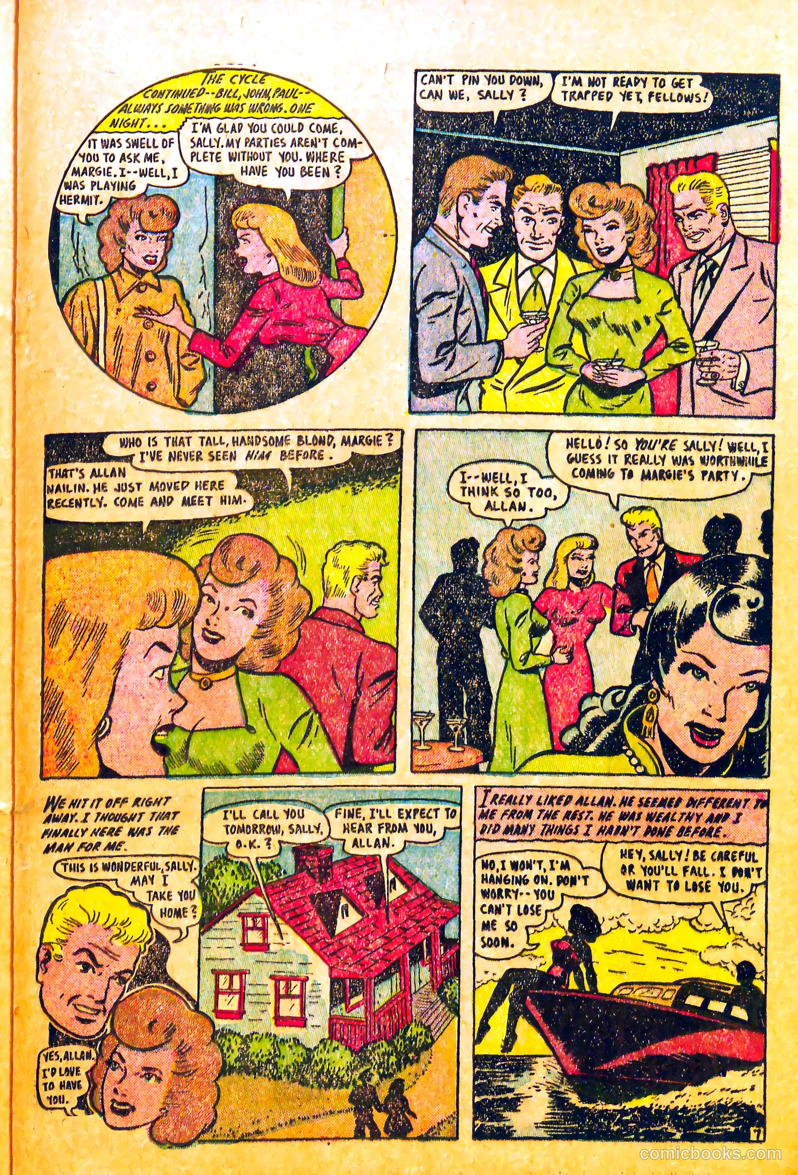 My Love Affair #1 (1949) — page 17 of 36