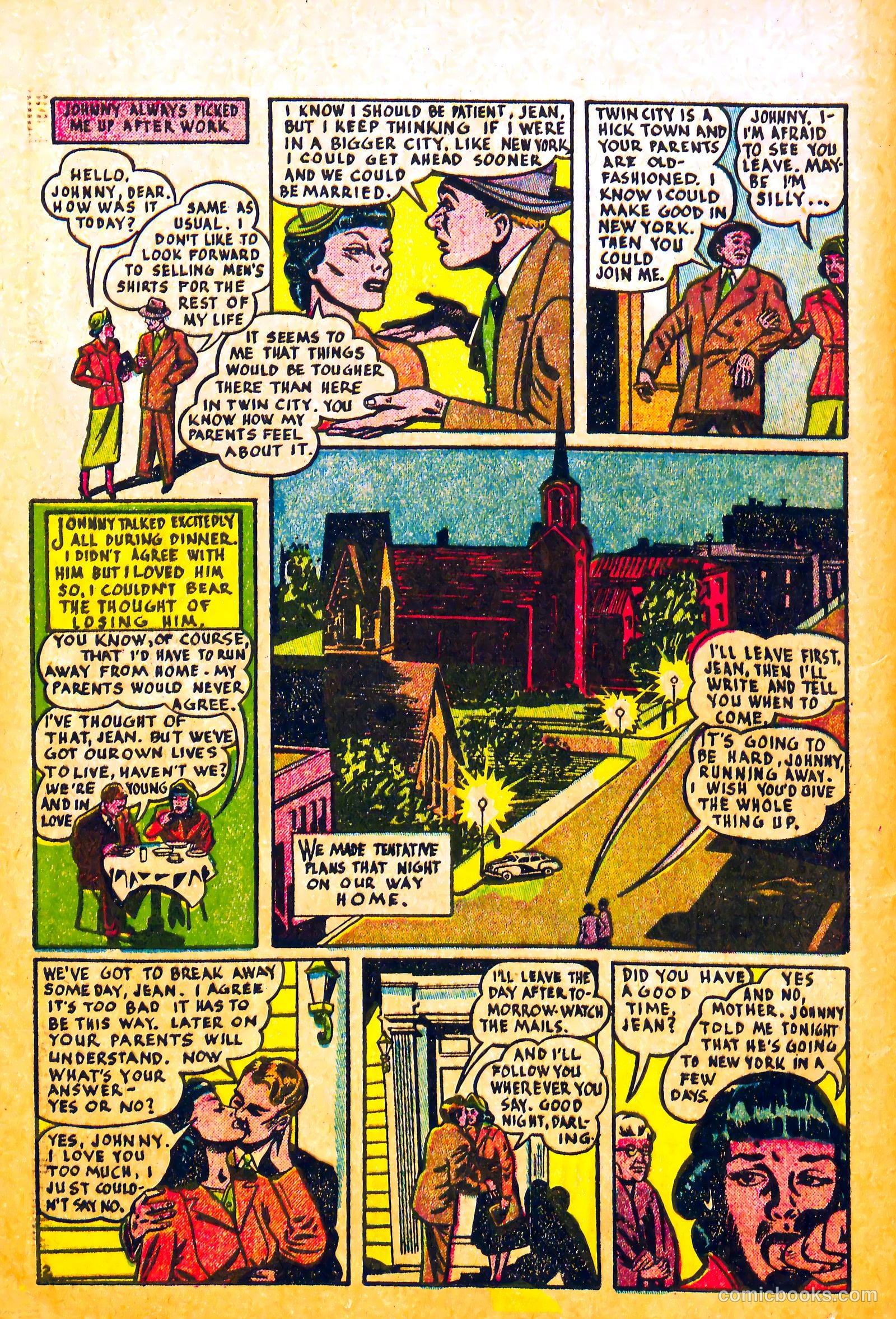 My Love Affair #1 (1949) — page 24 of 36