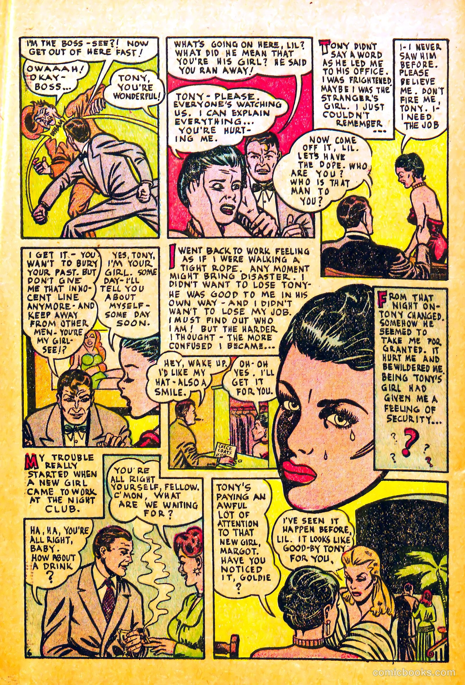 My Love Affair #1 (1949) — page 28 of 36