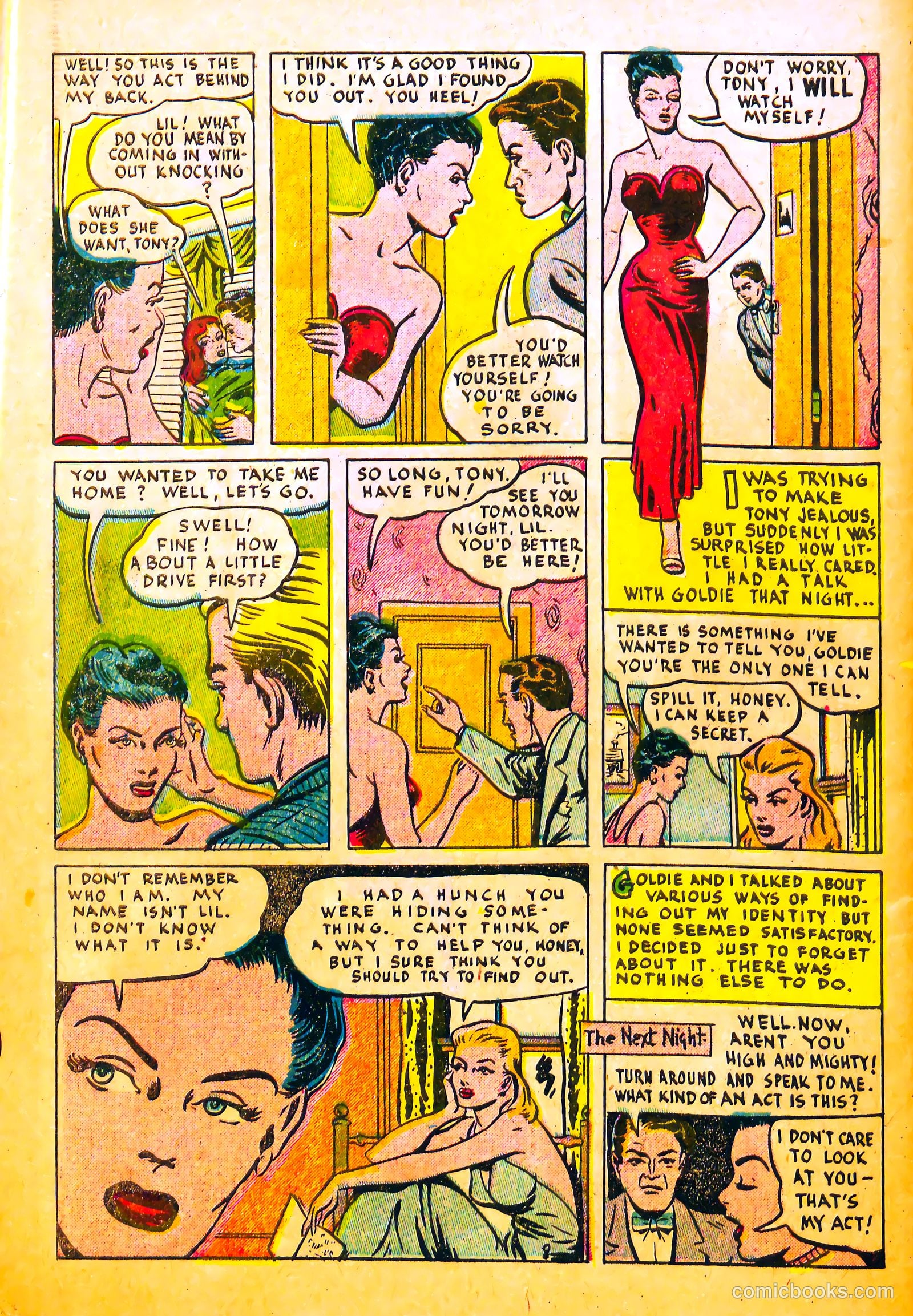 My Love Affair #1 (1949) — page 30 of 36