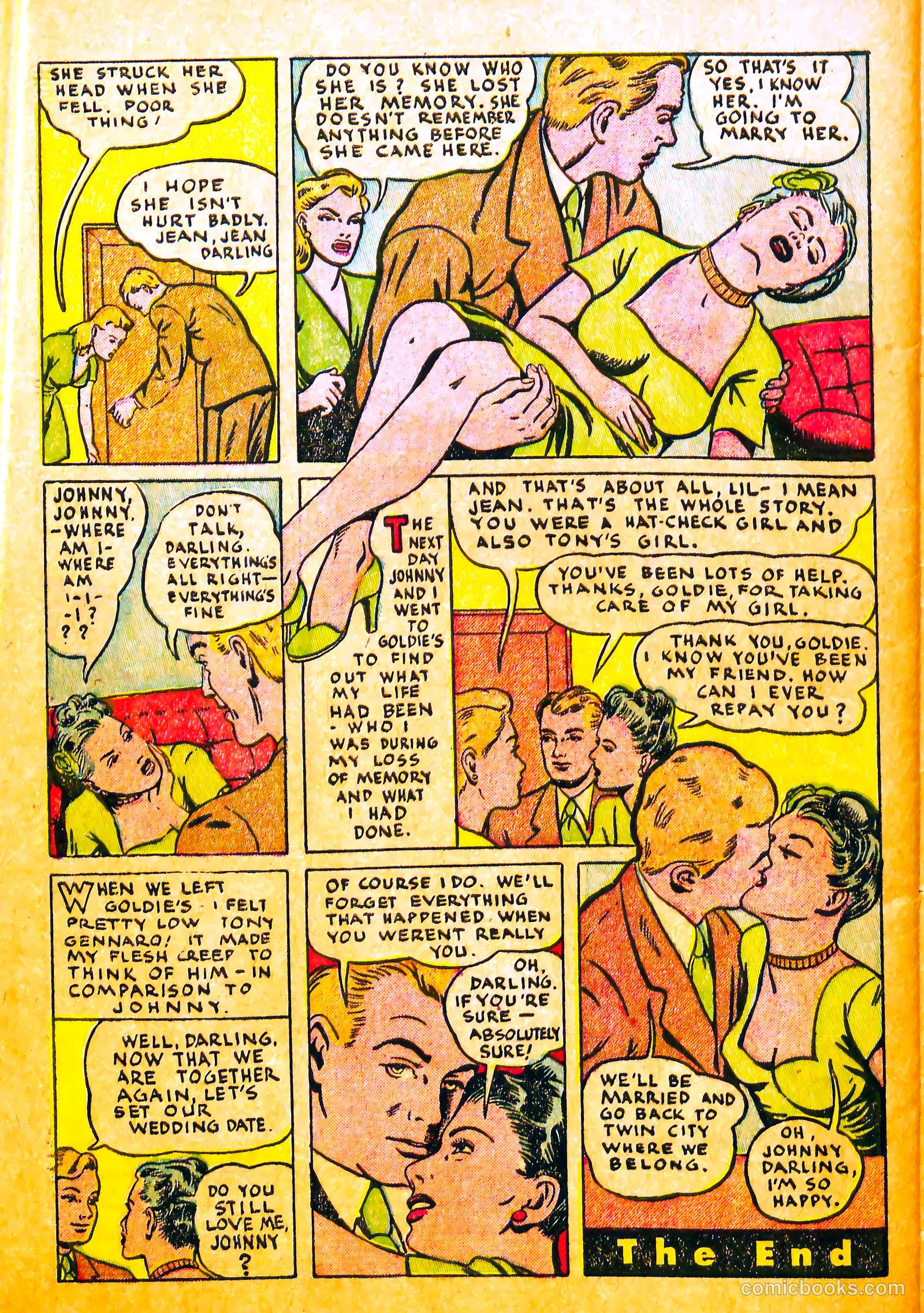 My Love Affair #1 (1949) — page 32 of 36